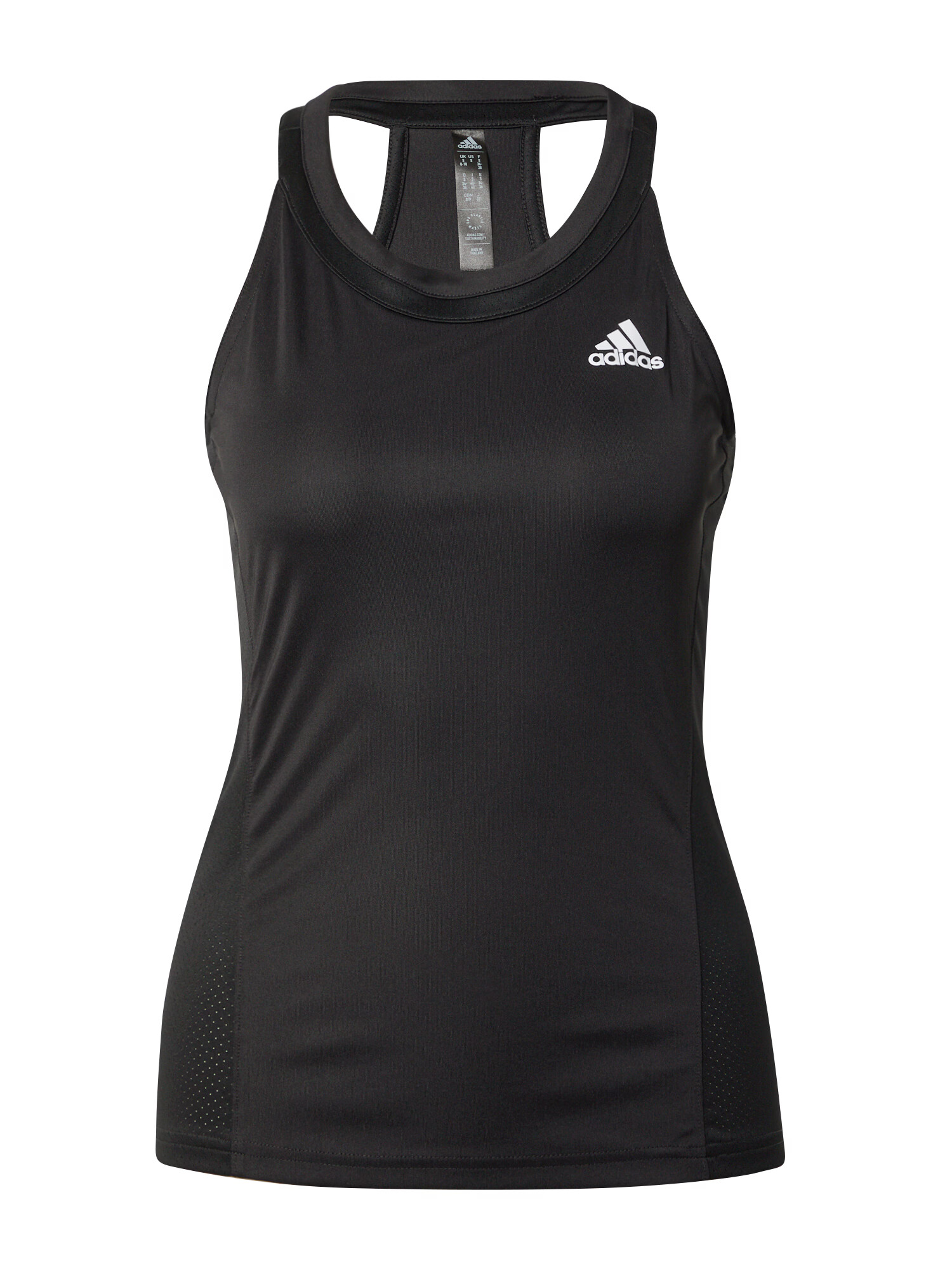 ADIDAS SPORTSWEAR Sport top negru / alb - Pled.ro