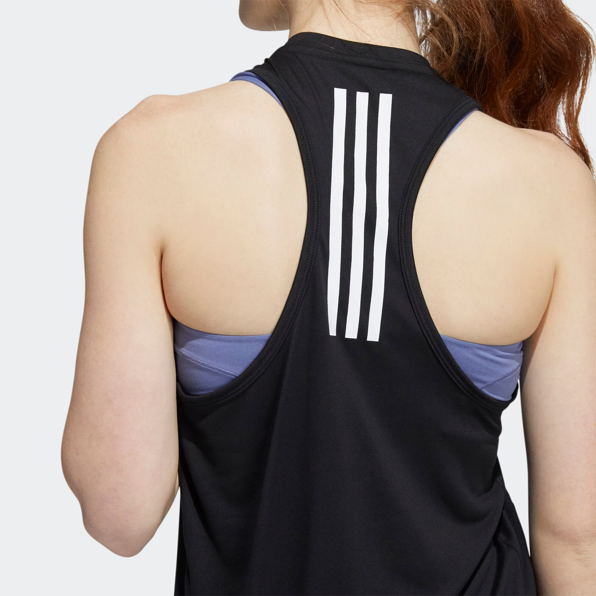 ADIDAS SPORTSWEAR Sport top negru / alb - Pled.ro