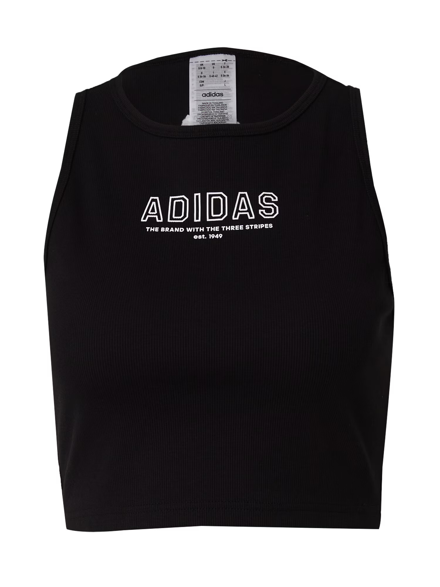 ADIDAS SPORTSWEAR Sport top 'Last Days Of Summer ' negru / alb - Pled.ro