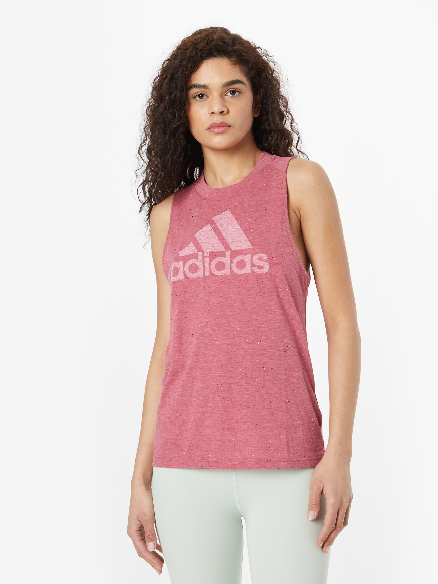 ADIDAS SPORTSWEAR Sport top 'Future Icons Winners 3.0' roz deschis / roz amestecat - Pled.ro