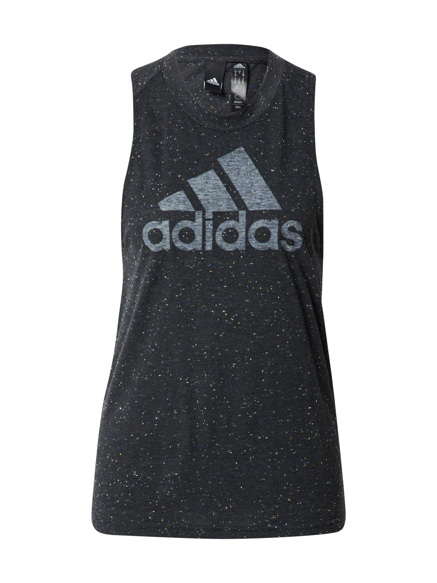 ADIDAS SPORTSWEAR Sport top 'Future Icons Winners 3' albastru / galben pastel / gri amestecat / negru amestecat - Pled.ro