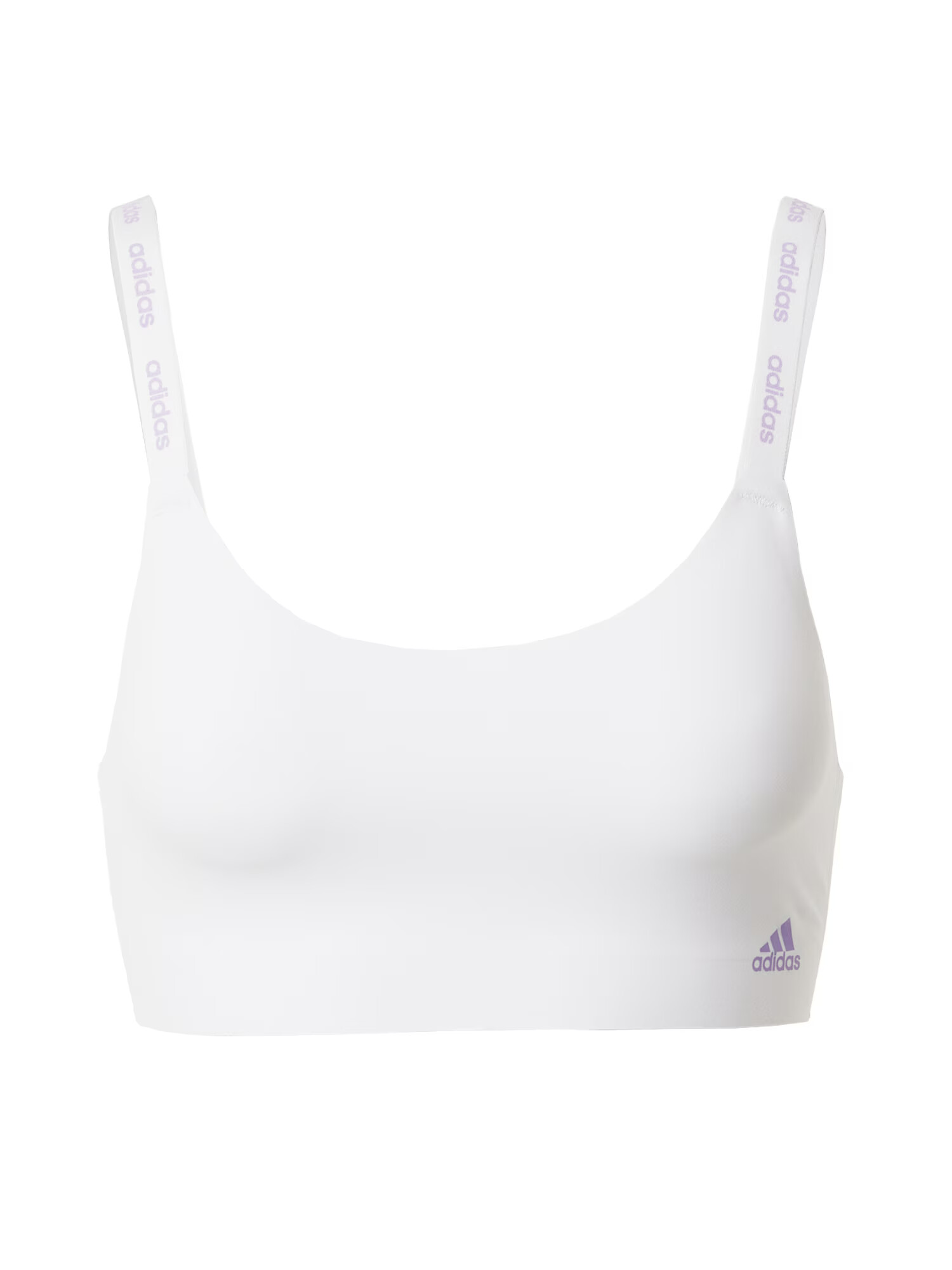 ADIDAS SPORTSWEAR Sutien gri / alb - Pled.ro