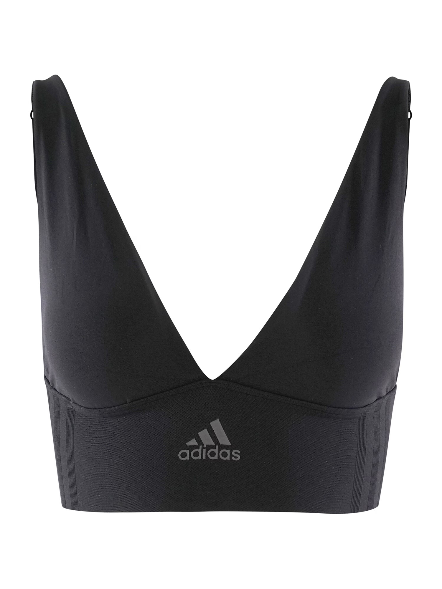 ADIDAS SPORTSWEAR Sutien sport gri / negru - Pled.ro