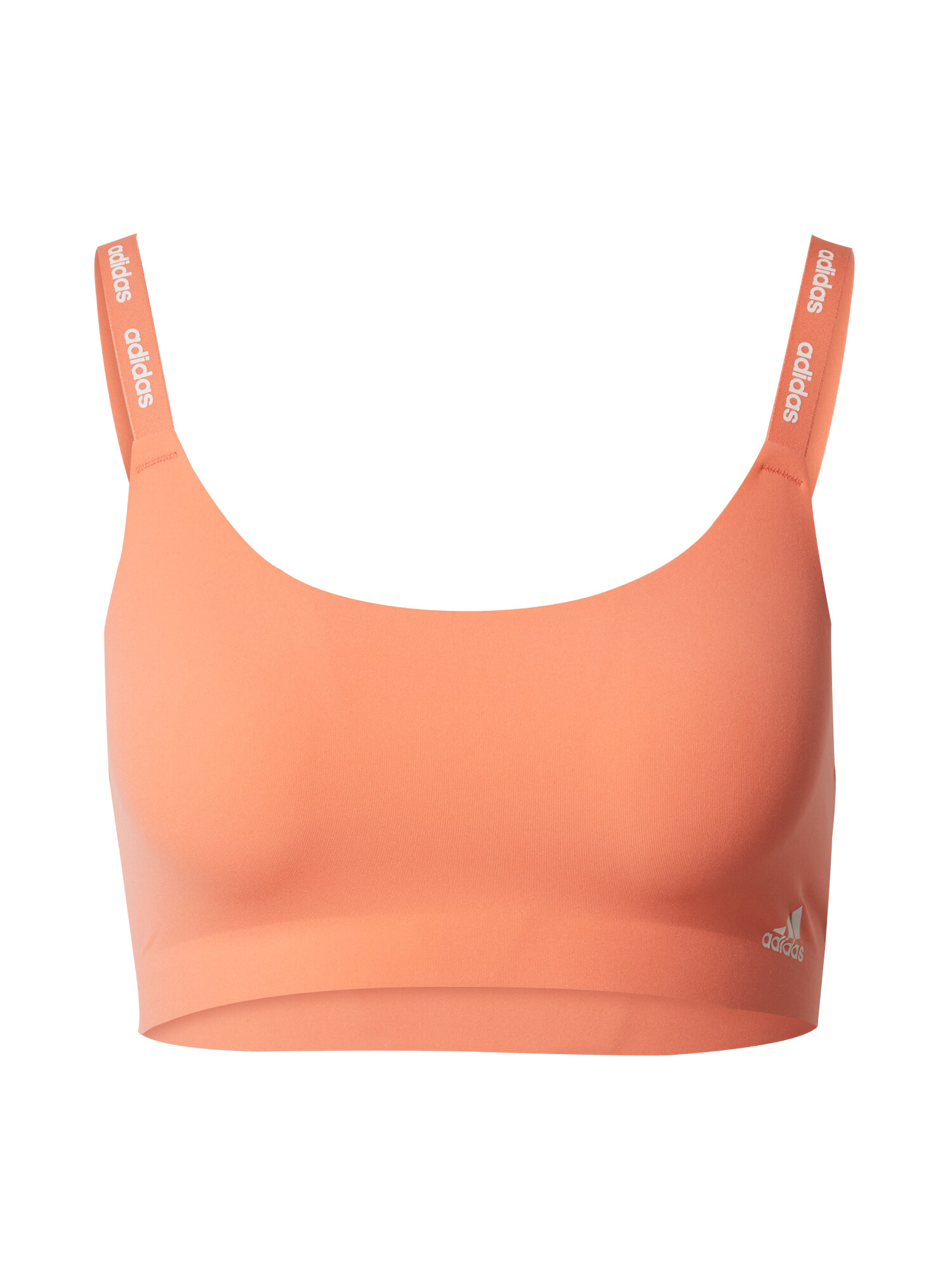 ADIDAS SPORTSWEAR Sutien corai / alb - Pled.ro