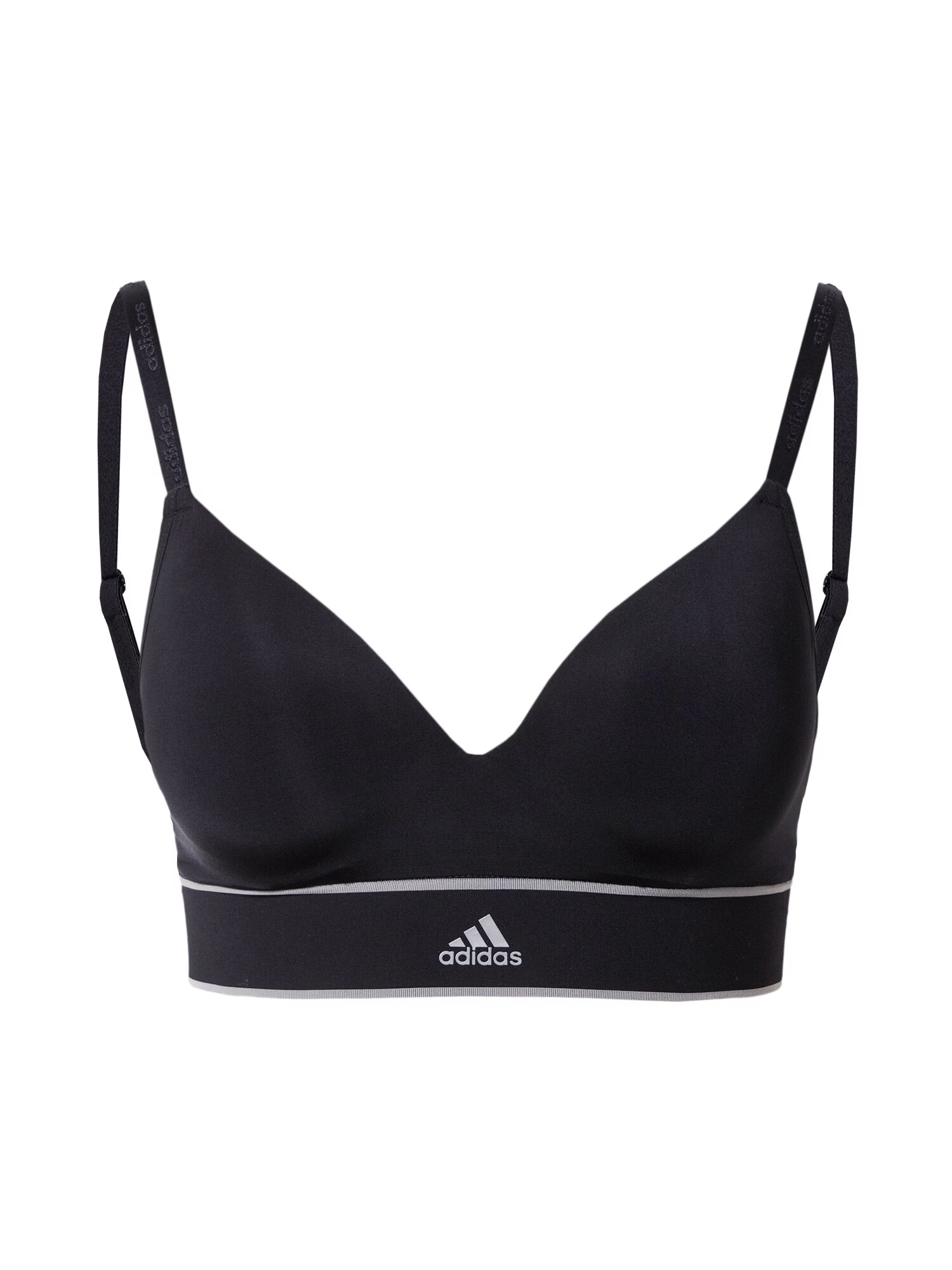 ADIDAS SPORTSWEAR Sutien sport gri / negru - Pled.ro