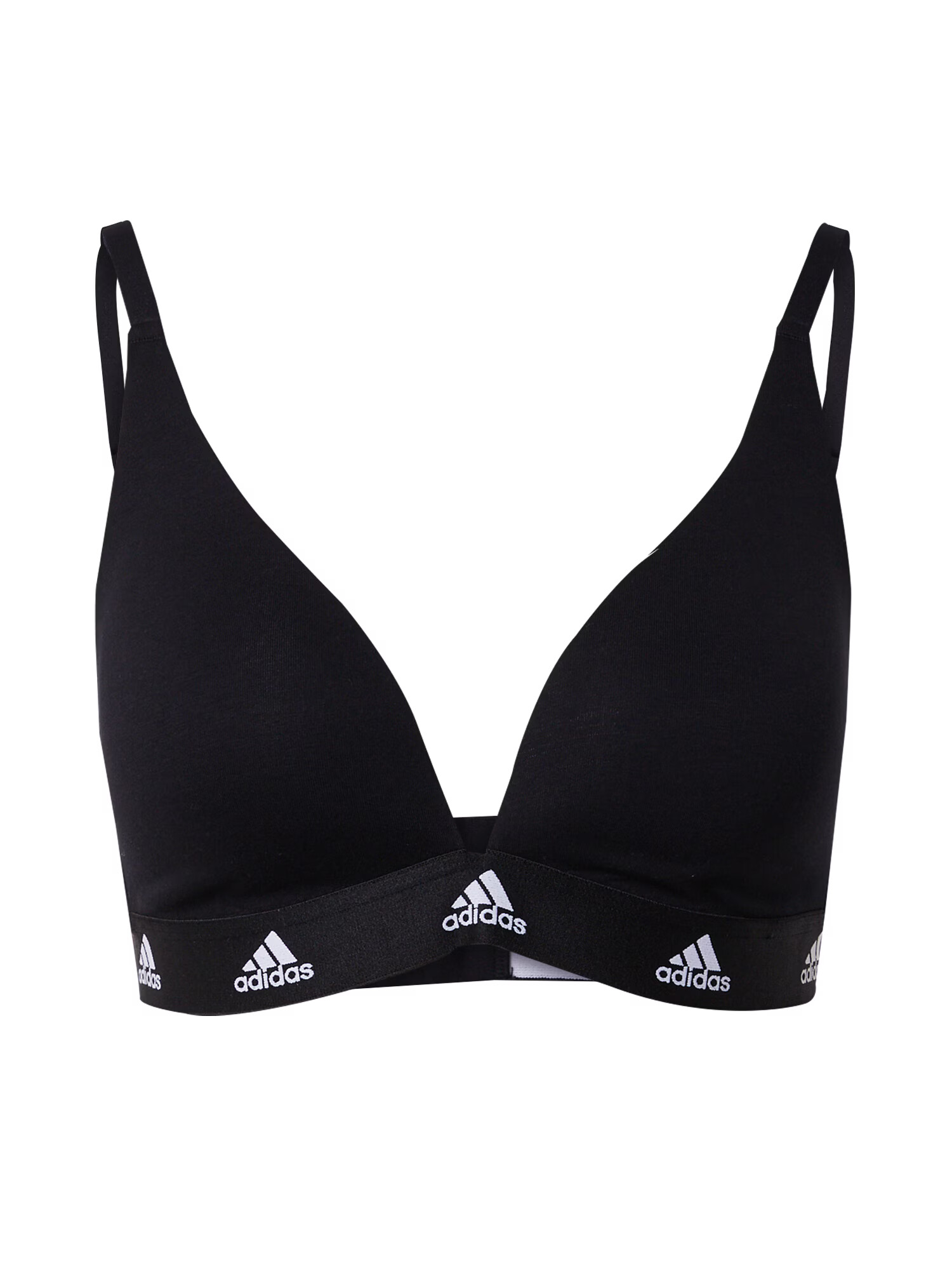 ADIDAS SPORTSWEAR Sutien sport negru / alb - Pled.ro