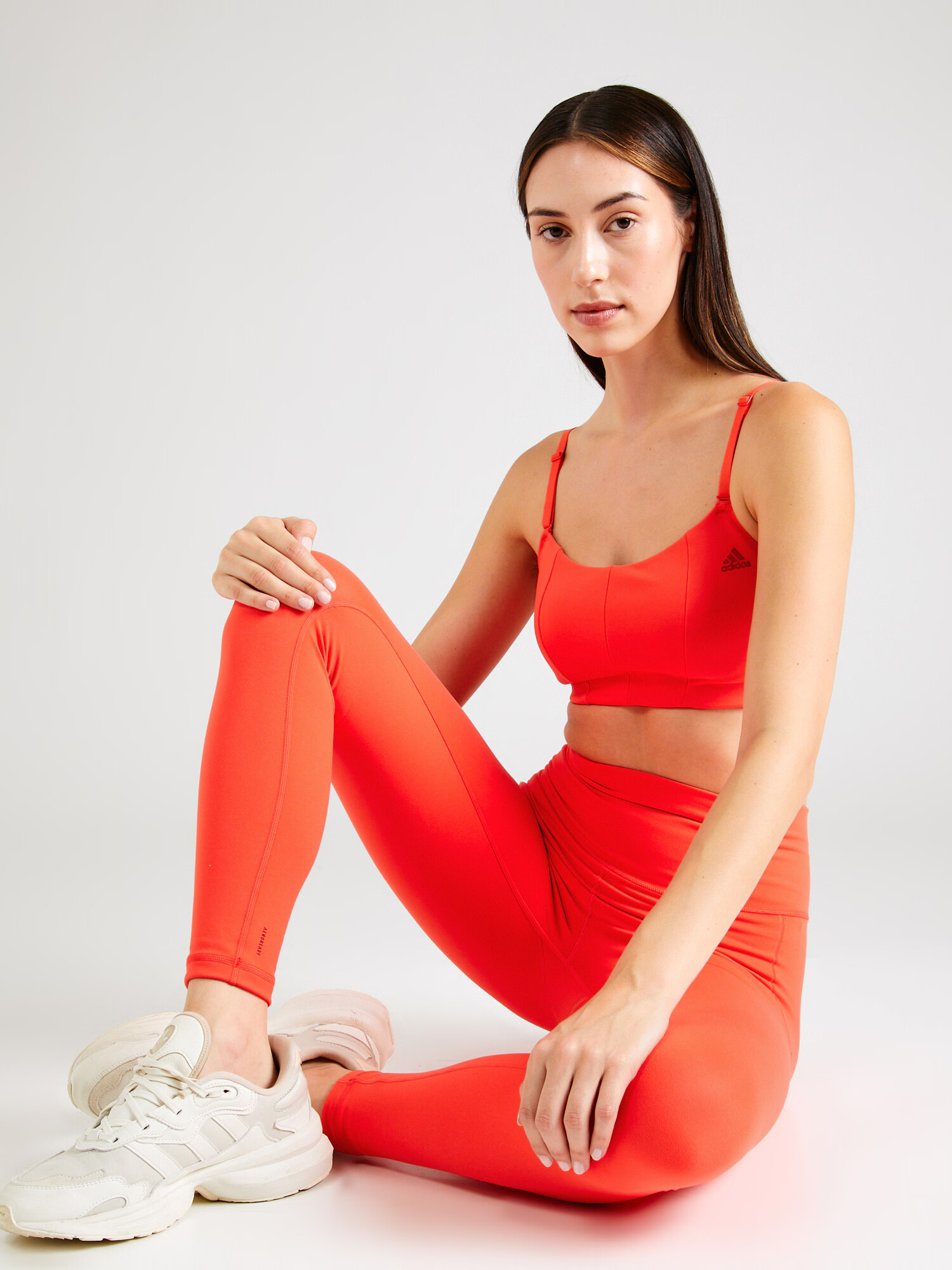 ADIDAS SPORTSWEAR Sutien sport 'Studio Light-Support' roșu - Pled.ro