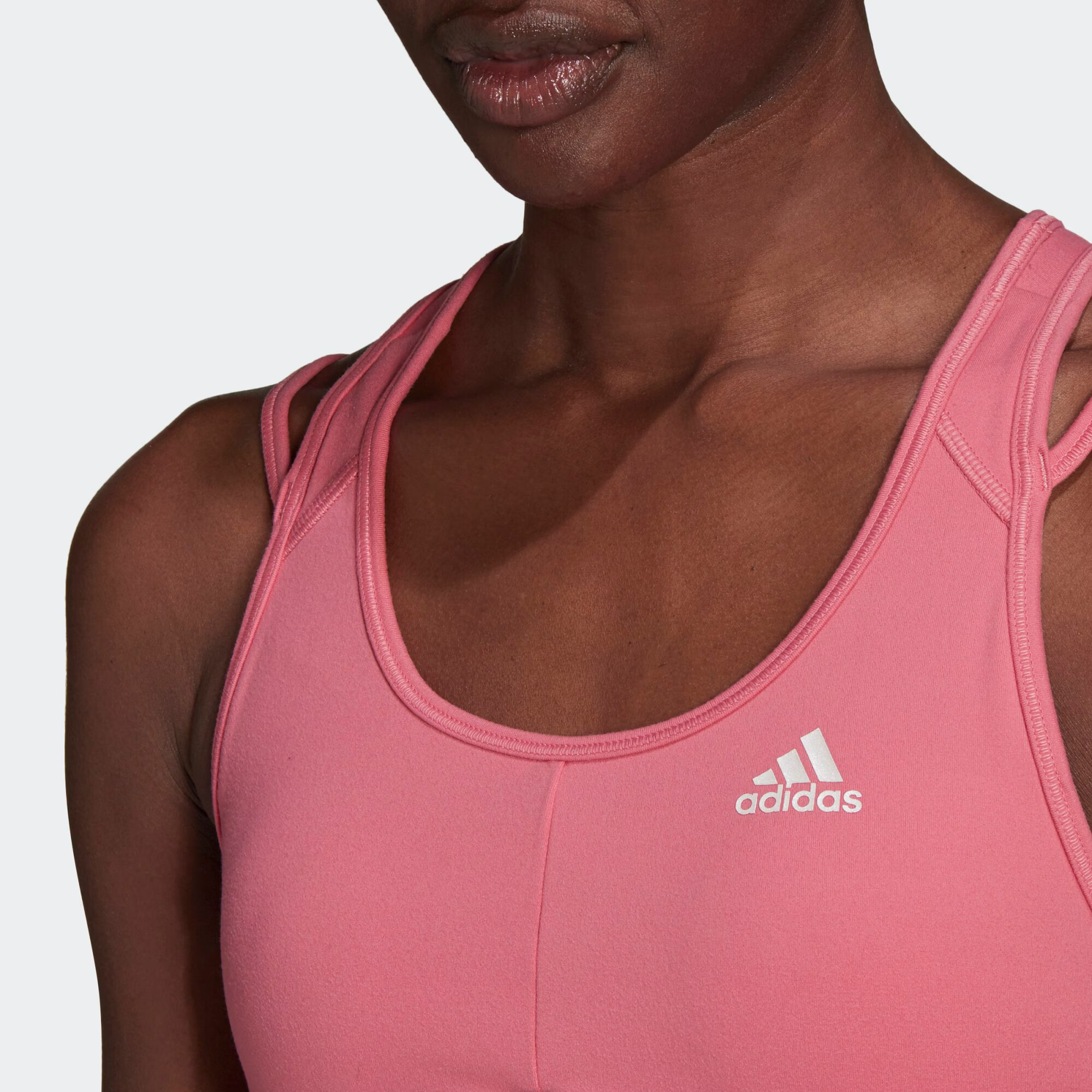 ADIDAS SPORTSWEAR Sutien sport roz / magenta / alb - Pled.ro