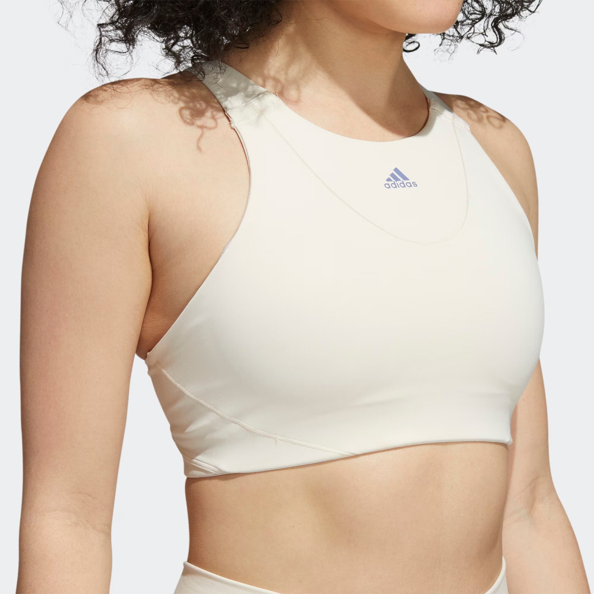 ADIDAS SPORTSWEAR Sutien sport turcoaz / alb - Pled.ro