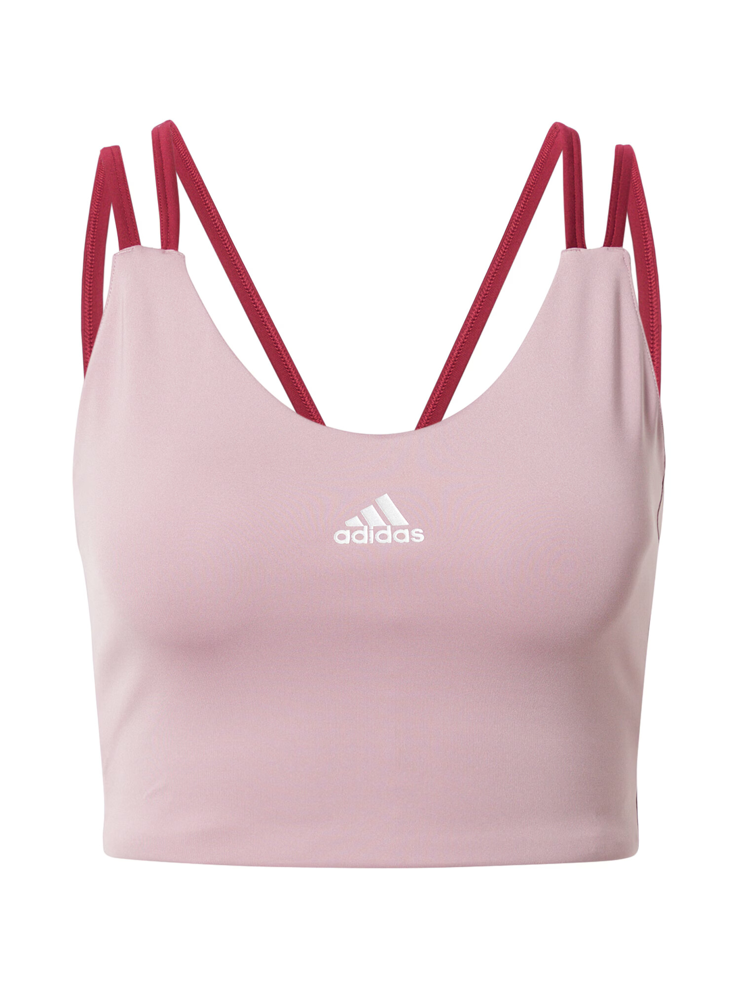 ADIDAS SPORTSWEAR Sutien sport 'UFORU' mauve / mov zmeură / alb - Pled.ro