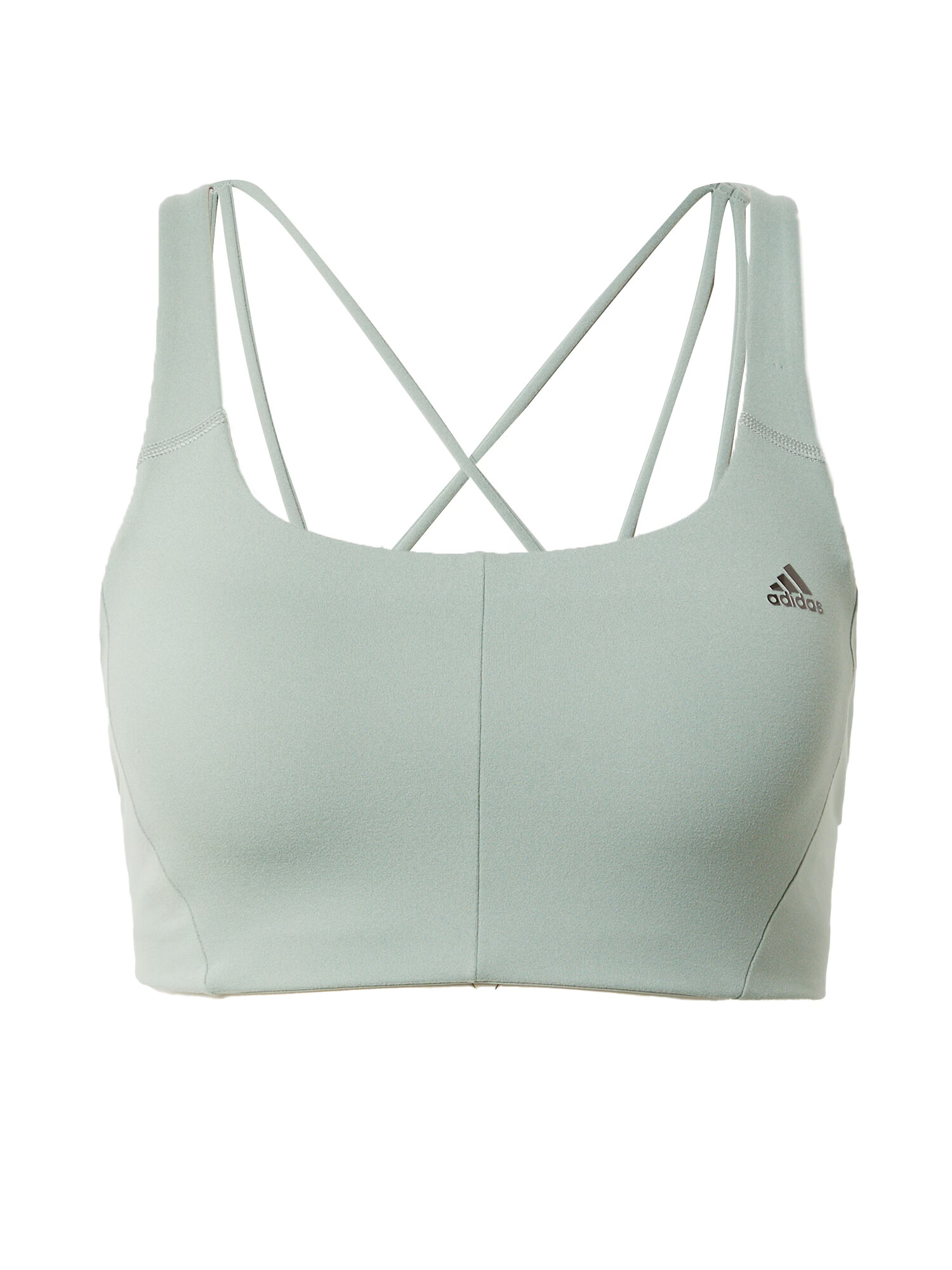 ADIDAS SPORTSWEAR Sutien sport 'Coreflow Medium-Support' verde pastel / negru - Pled.ro