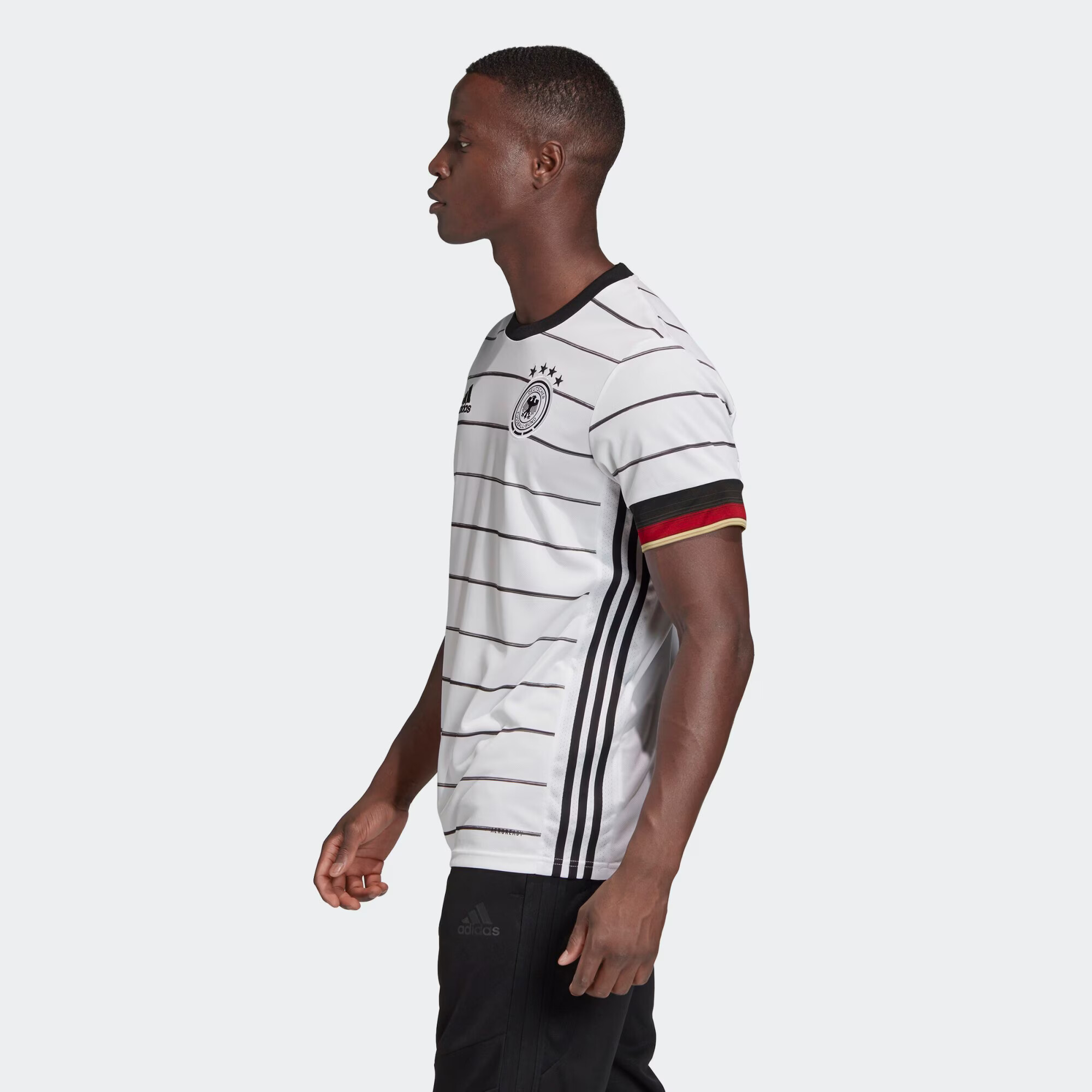 ADIDAS SPORTSWEAR Tricot 'DFB EM 2021' negru / alb - Pled.ro