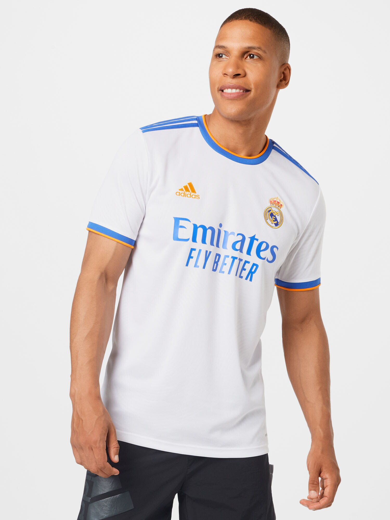 ADIDAS SPORTSWEAR Tricot 'Real Madrid' albastru / portocaliu / alb natural - Pled.ro