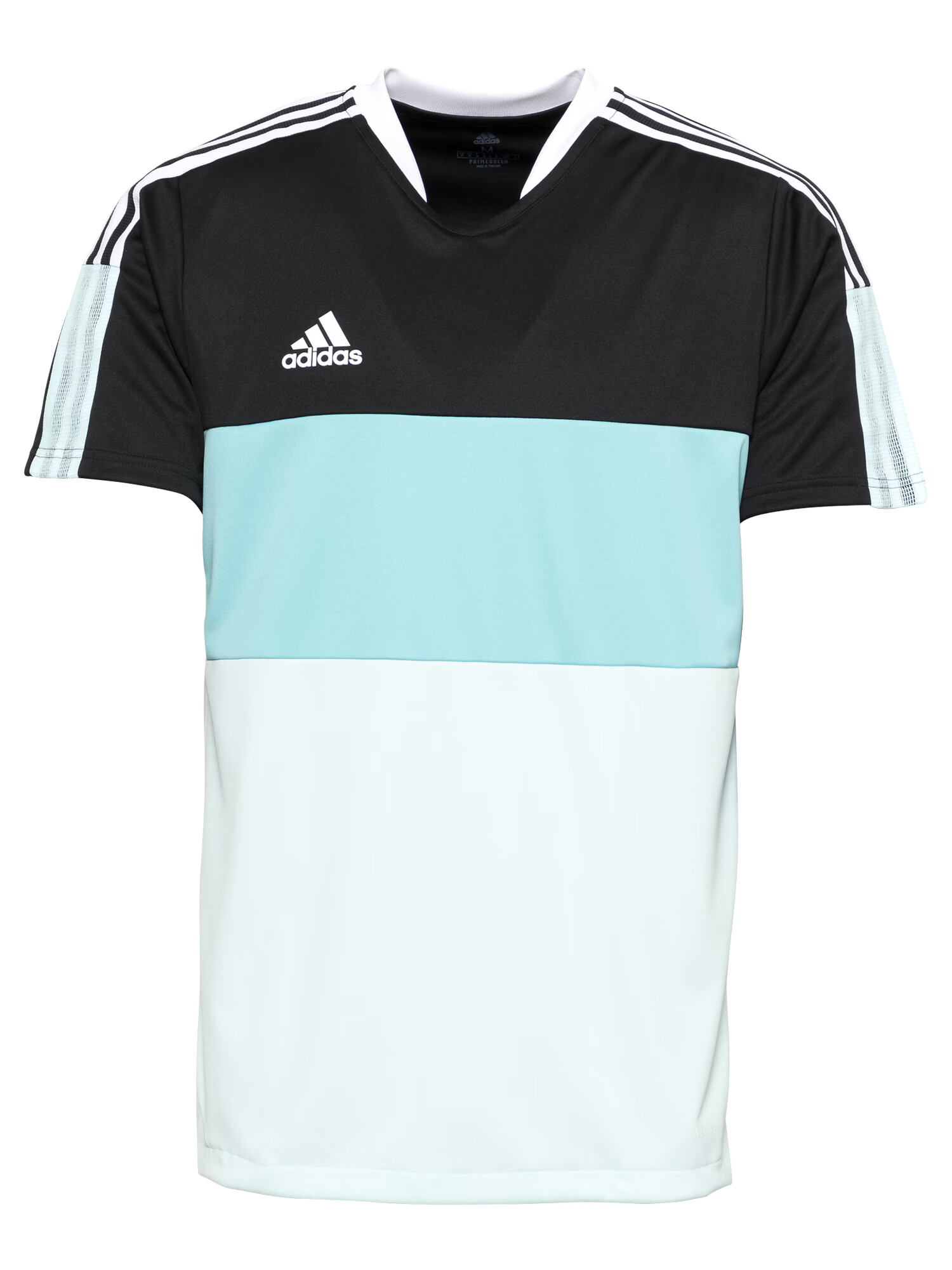 ADIDAS SPORTSWEAR Tricot 'Tiro' azur / cyan / negru / alb - Pled.ro