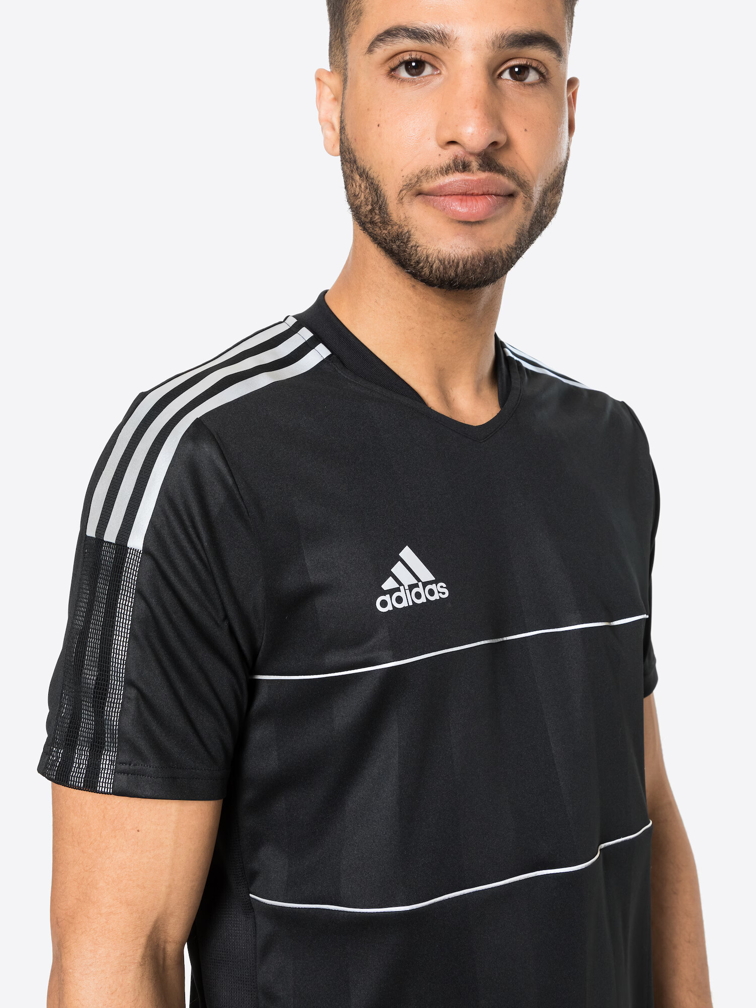 ADIDAS SPORTSWEAR Tricot 'Tiro' negru / alb - Pled.ro