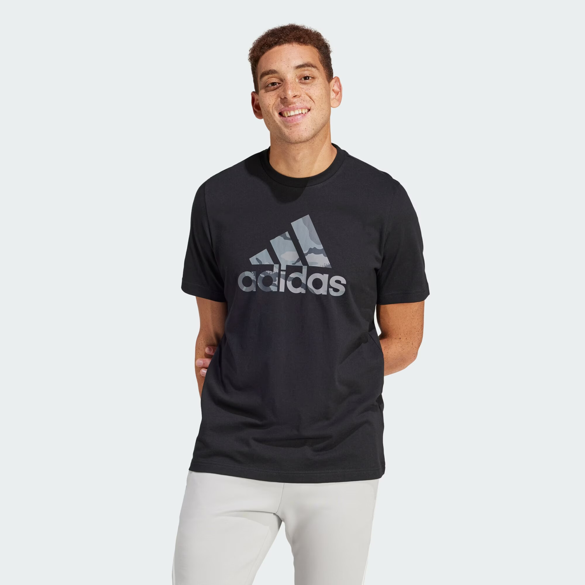 ADIDAS SPORTSWEAR Tricou funcțional albastru / gri / negru - Pled.ro