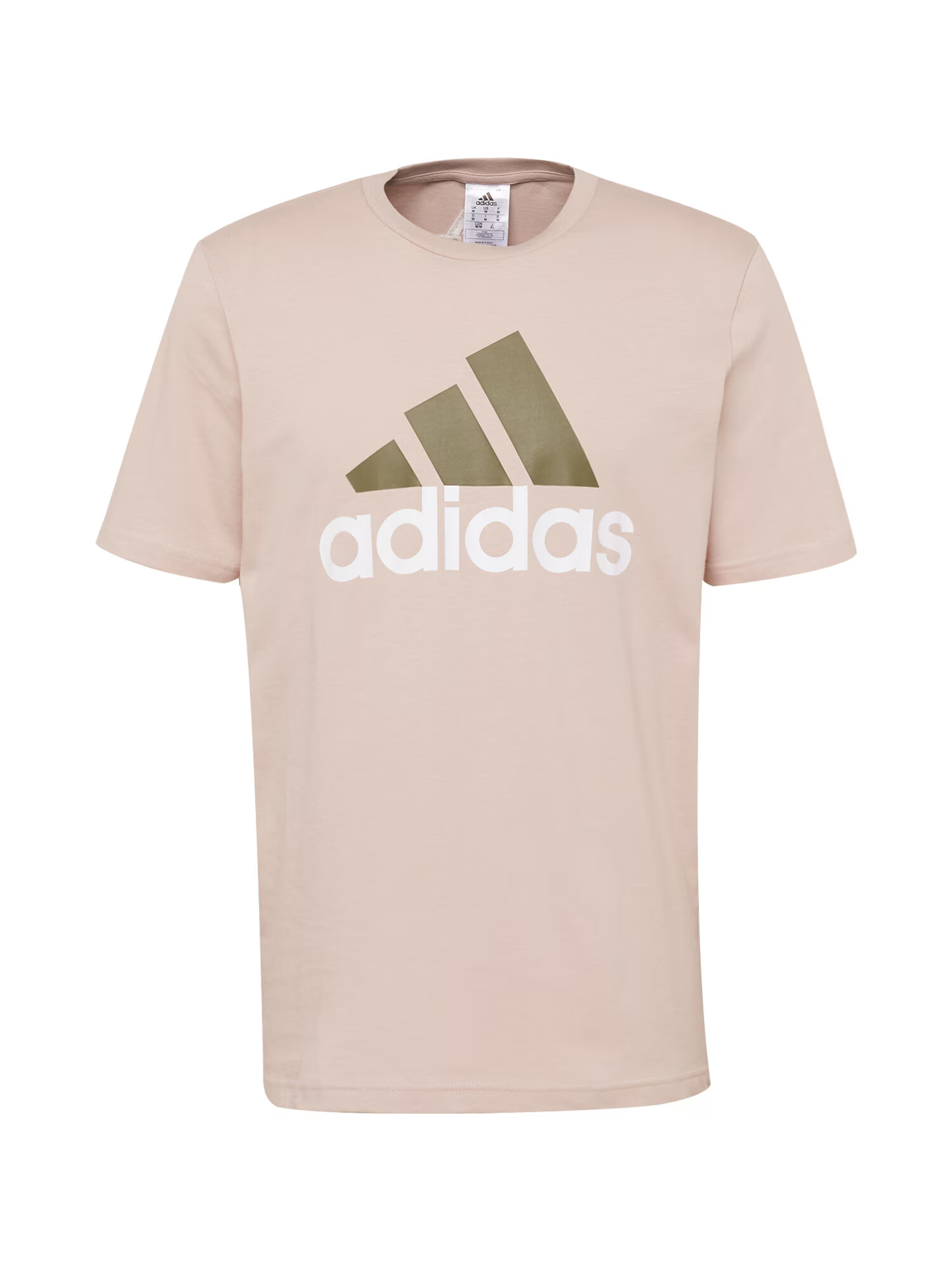 ADIDAS SPORTSWEAR Tricou funcțional bej deschis / oliv / alb - Pled.ro