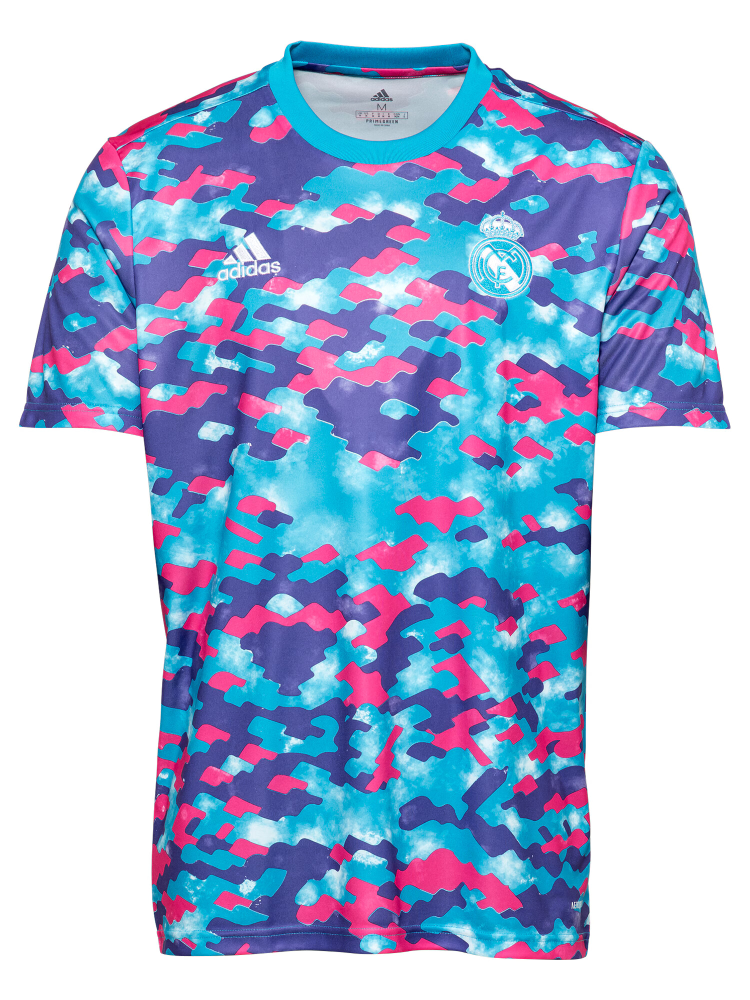 ADIDAS SPORTSWEAR Tricou funcțional bleumarin / albastru deschis / roz / alb - Pled.ro