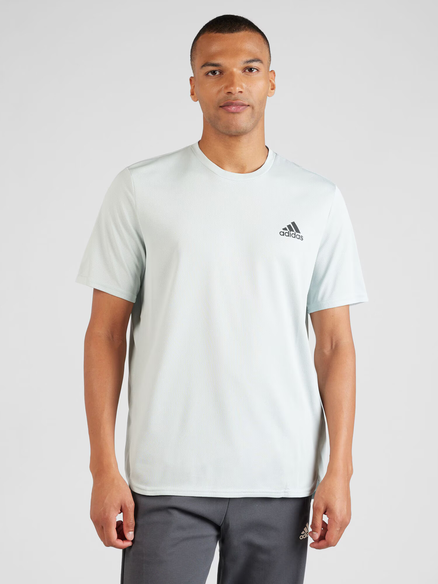 ADIDAS SPORTSWEAR Tricou funcțional 'Designed For Movement' gri deschis / negru - Pled.ro