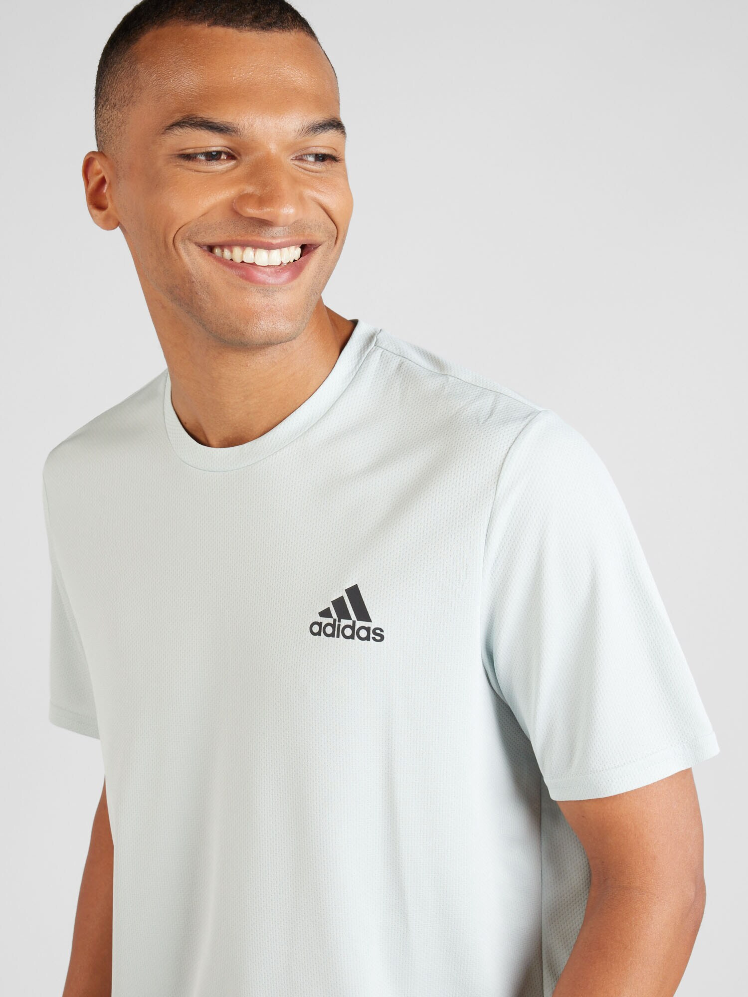 ADIDAS SPORTSWEAR Tricou funcțional 'Designed For Movement' gri deschis / negru - Pled.ro