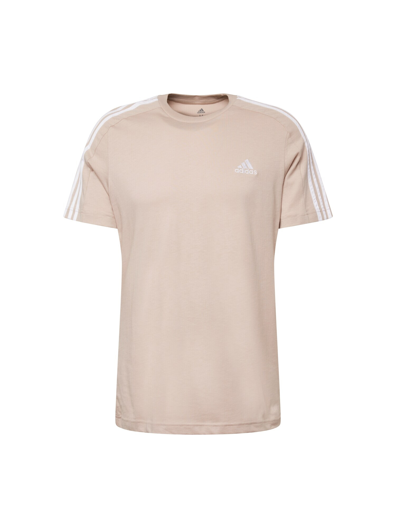 ADIDAS SPORTSWEAR Tricou funcțional 'Essentials 3-Stripes' ecru / alb - Pled.ro