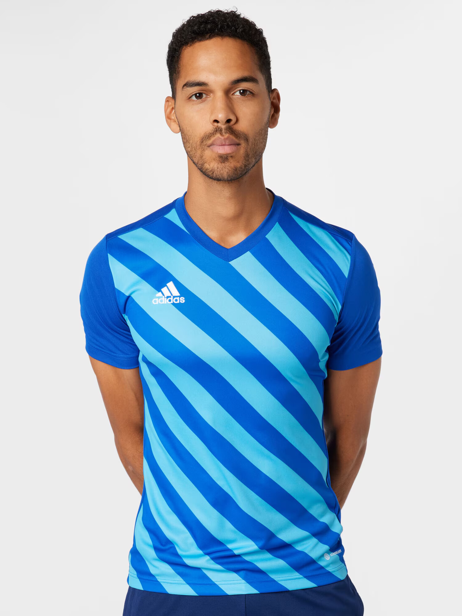 ADIDAS SPORTSWEAR Tricou funcțional 'Entrada 22' albastru deschis / albastru închis / alb - Pled.ro