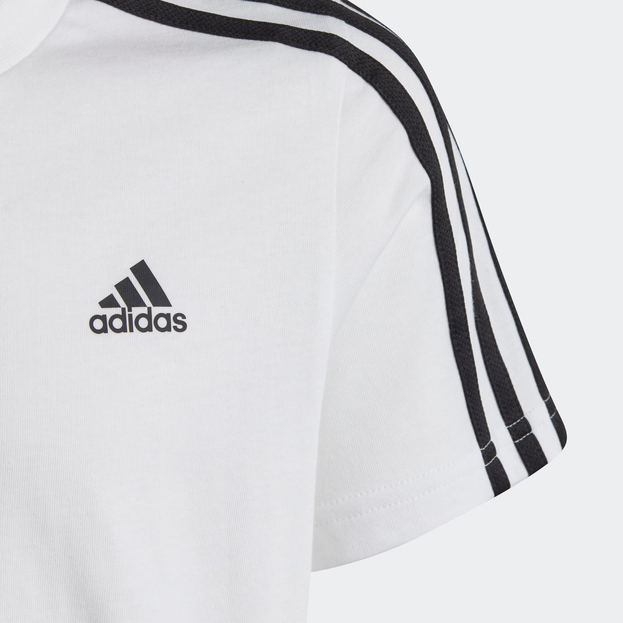 ADIDAS SPORTSWEAR Tricou funcțional 'Essentials 3-Stripes ' negru / alb - Pled.ro