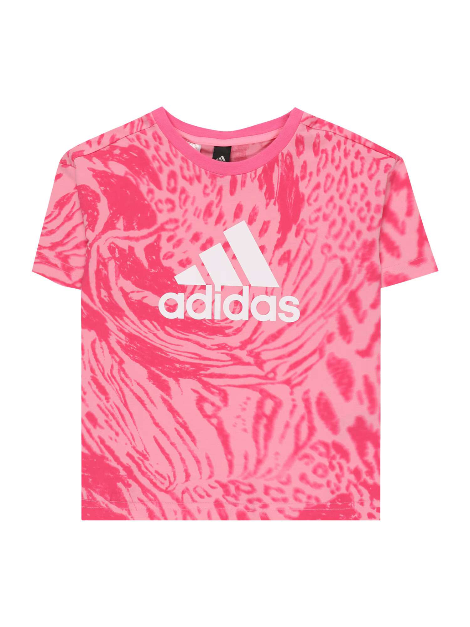 ADIDAS SPORTSWEAR Tricou funcțional 'Future Icons Hybrid Animal Print ' roz / roz deschis / alb - Pled.ro