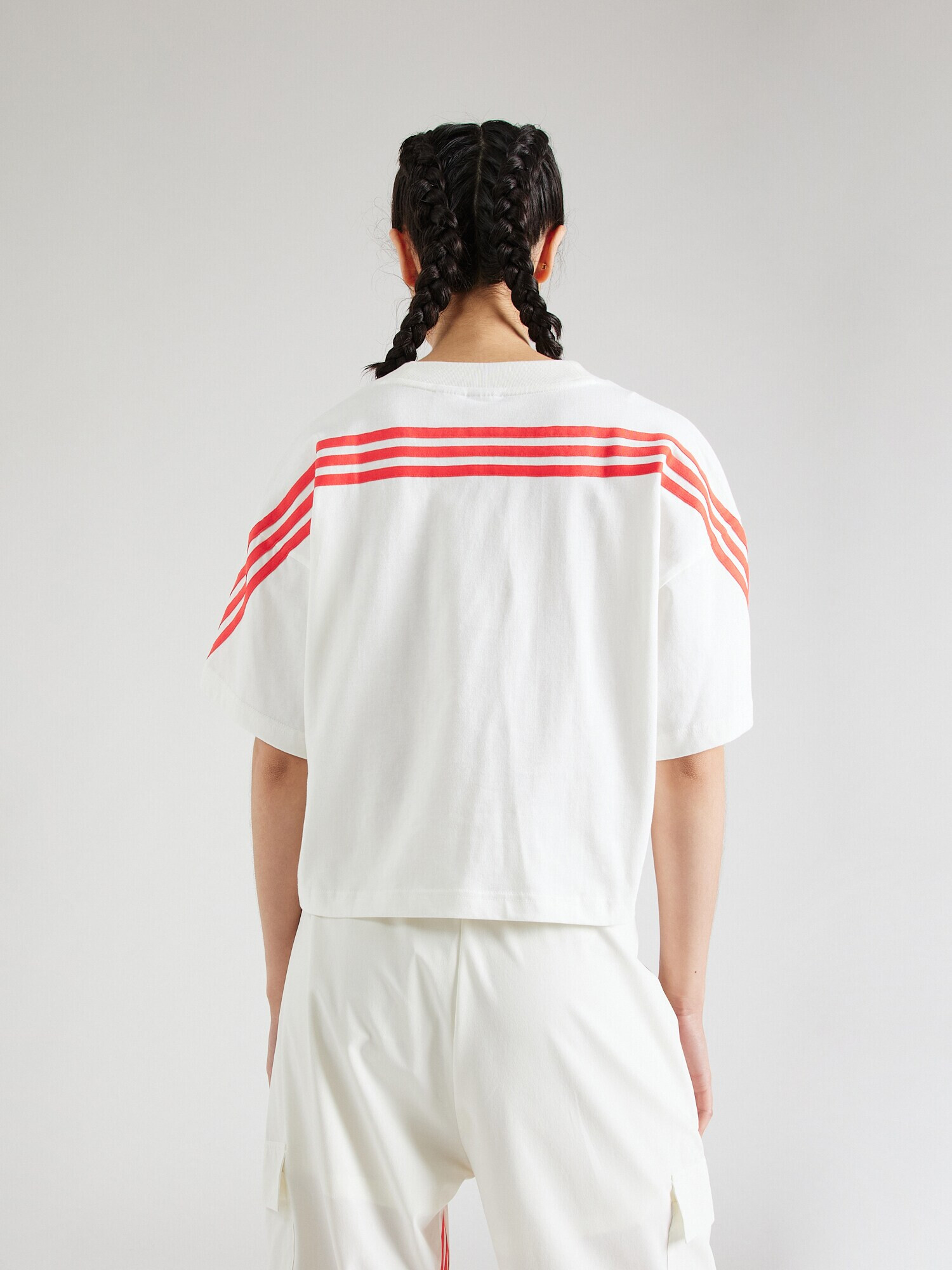 ADIDAS SPORTSWEAR Tricou funcțional 'Future Icons' roșu / alb - Pled.ro