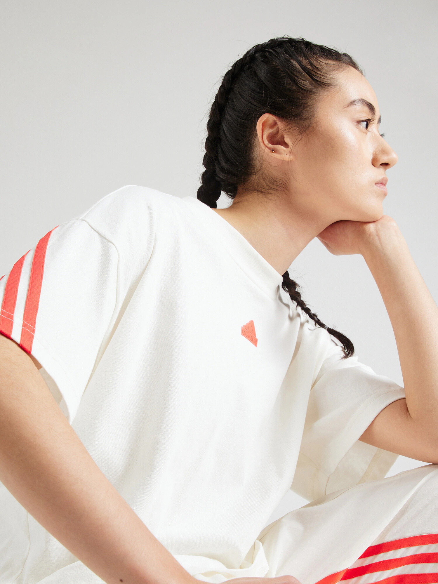 ADIDAS SPORTSWEAR Tricou funcțional 'Future Icons' roșu / alb - Pled.ro