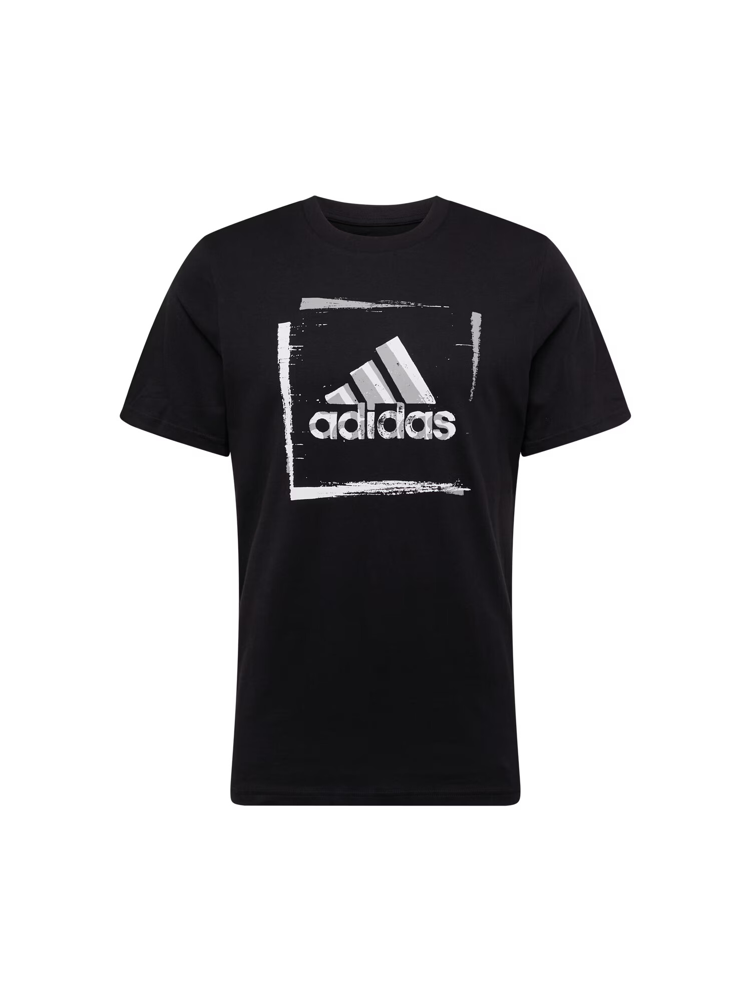 ADIDAS SPORTSWEAR Tricou funcțional gri deschis / negru / alb - Pled.ro