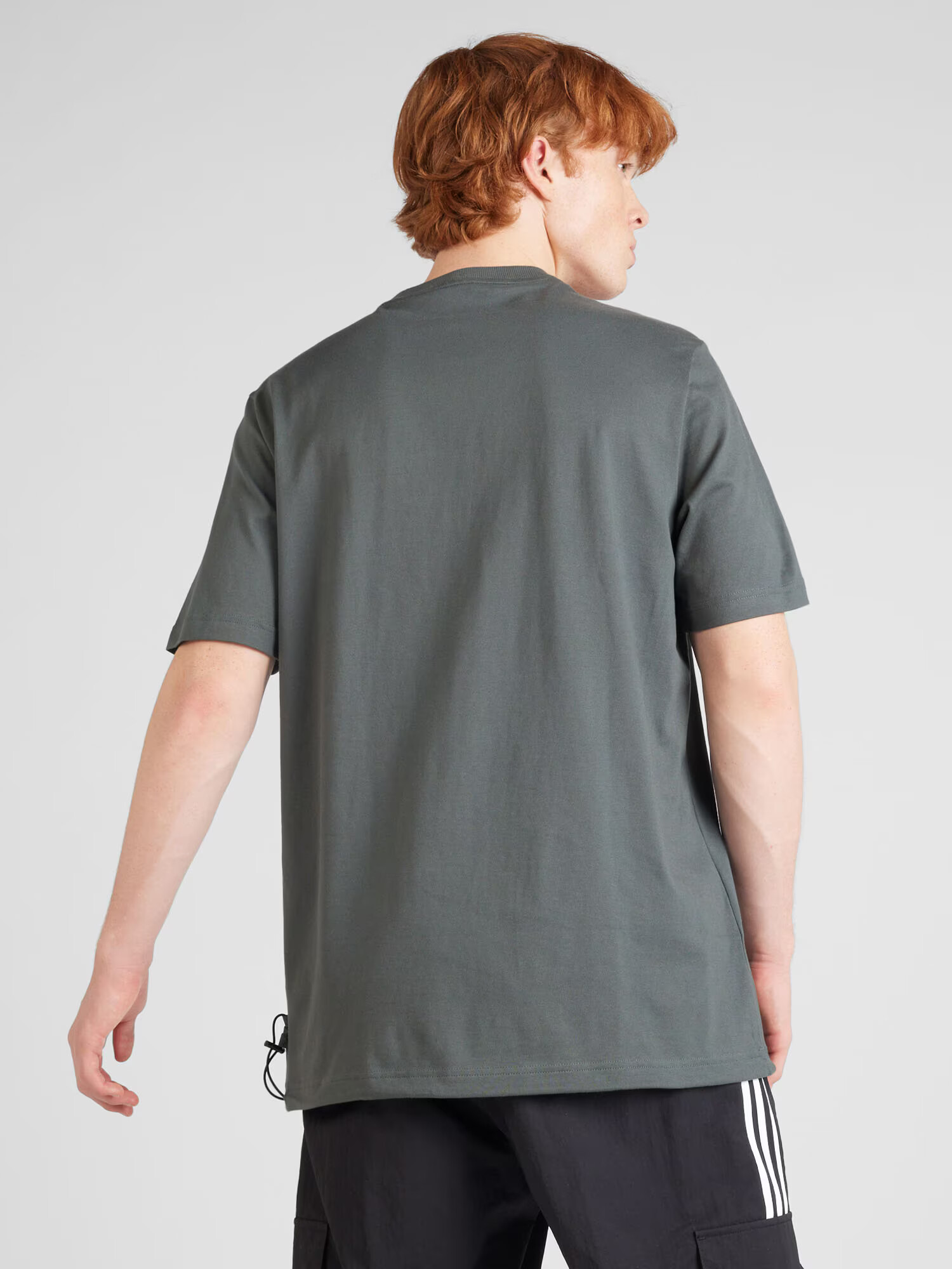 ADIDAS SPORTSWEAR Tricou funcțional gri grafit / negru - Pled.ro