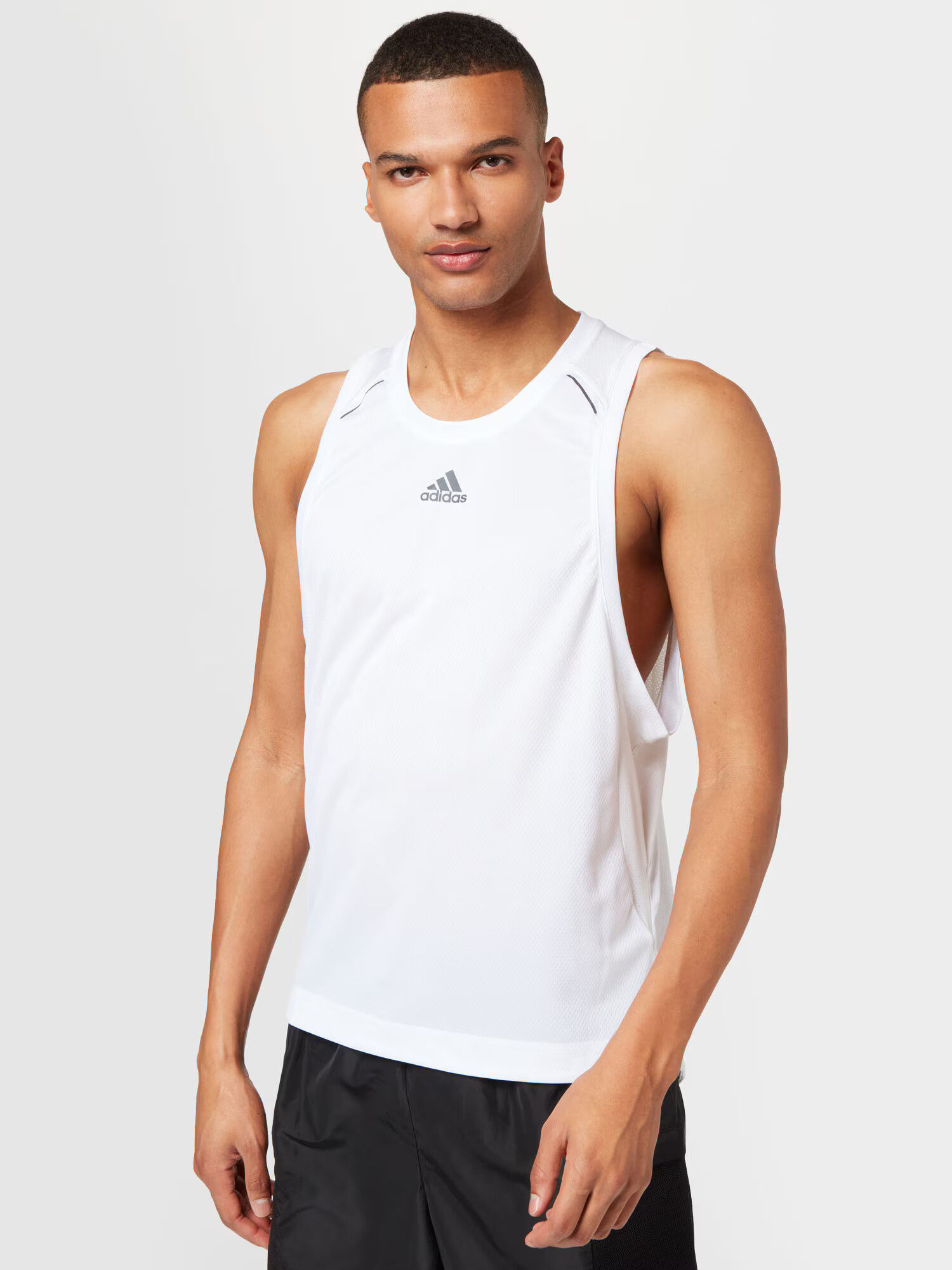 ADIDAS SPORTSWEAR Tricou funcțional 'Hiit Spin ' gri închis / negru - Pled.ro