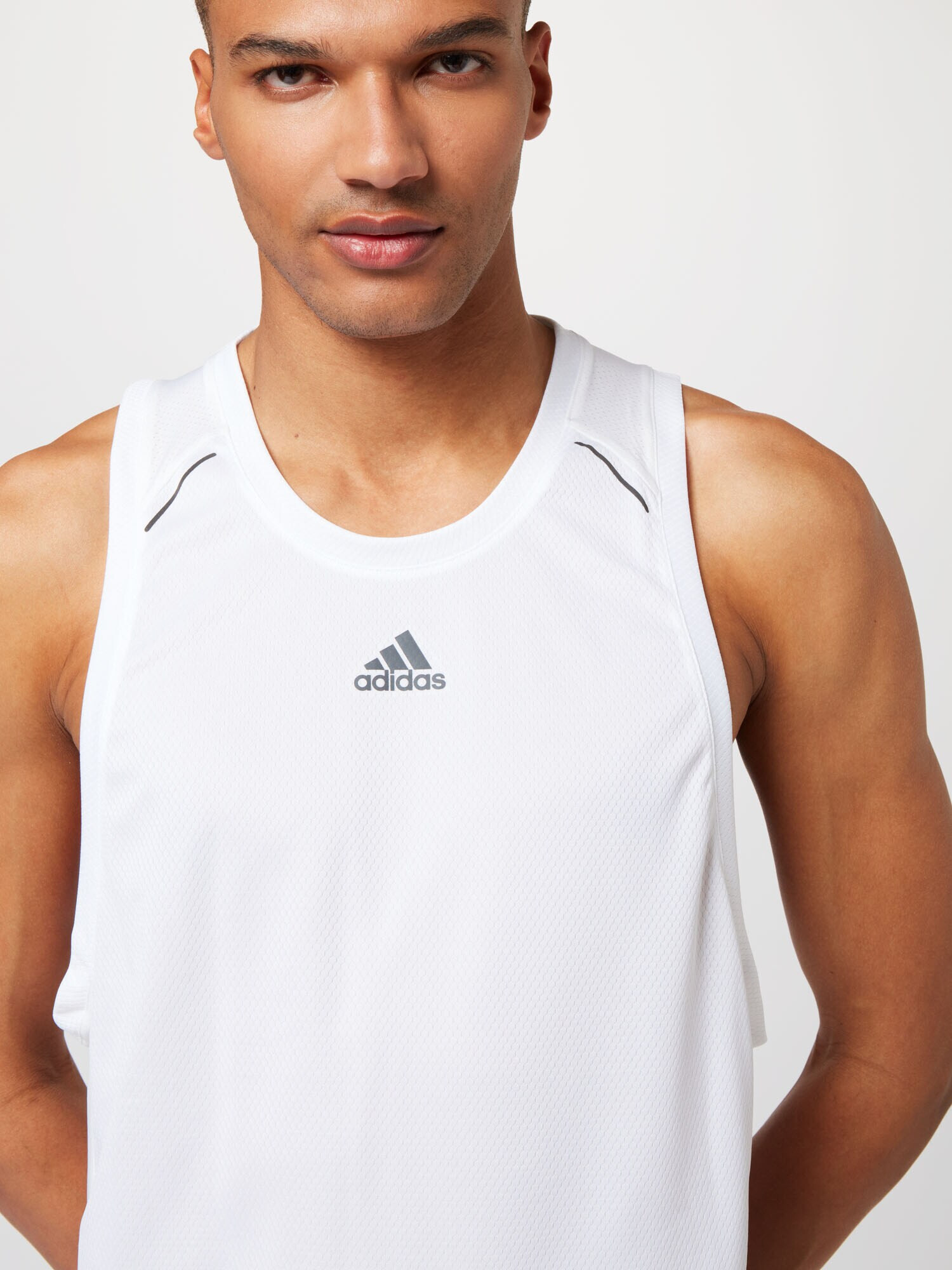 ADIDAS SPORTSWEAR Tricou funcțional 'Hiit Spin ' gri închis / negru - Pled.ro