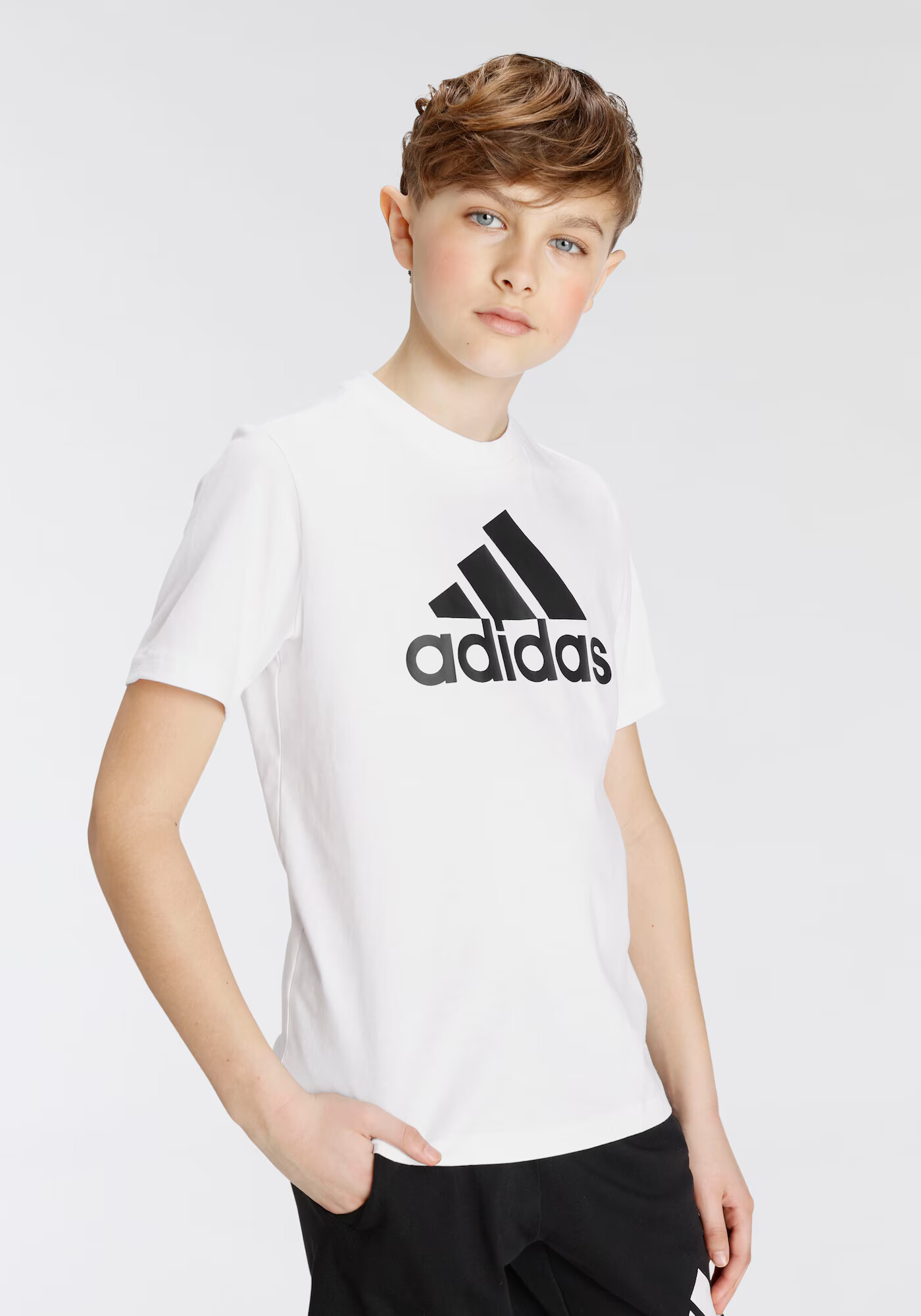 ADIDAS SPORTSWEAR Tricou funcțional 'Essentials' gri metalic / alb murdar - Pled.ro