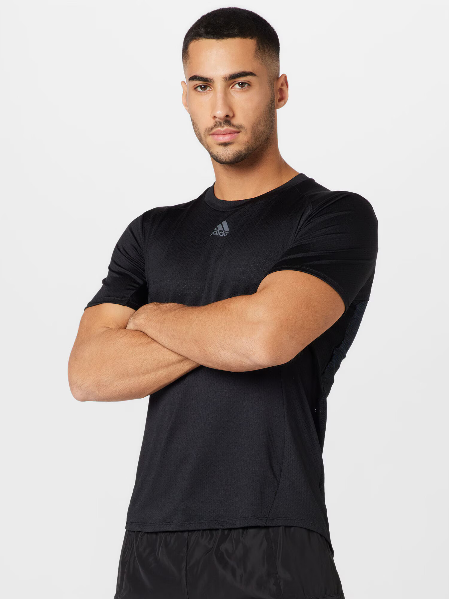 ADIDAS SPORTSWEAR Tricou funcțional 'Hiit Engineered ' gri / negru - Pled.ro