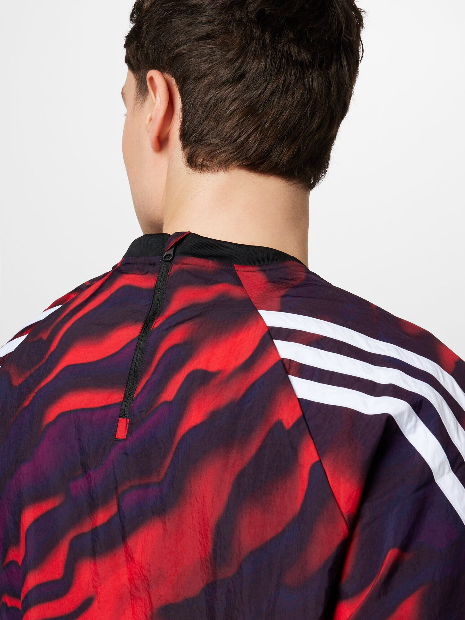 ADIDAS SPORTSWEAR Hanorac sport 'Future Icons Graphic' indigo / roșu / alb - Pled.ro