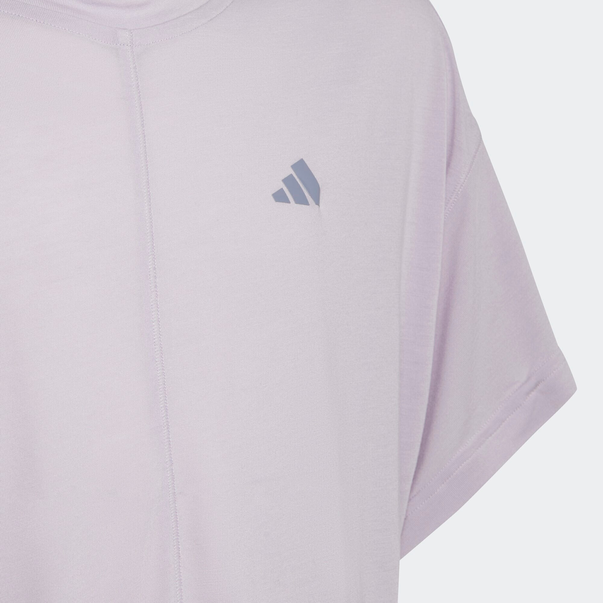 ADIDAS SPORTSWEAR Tricou funcțional 'Aeroready Loose' gri / mov pastel - Pled.ro