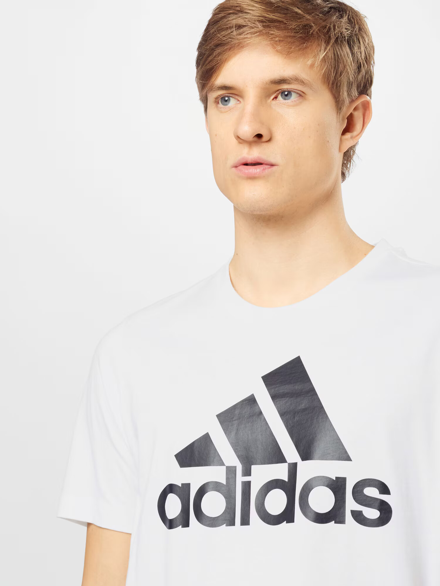 ADIDAS SPORTSWEAR Tricou funcțional negru / alb - Pled.ro