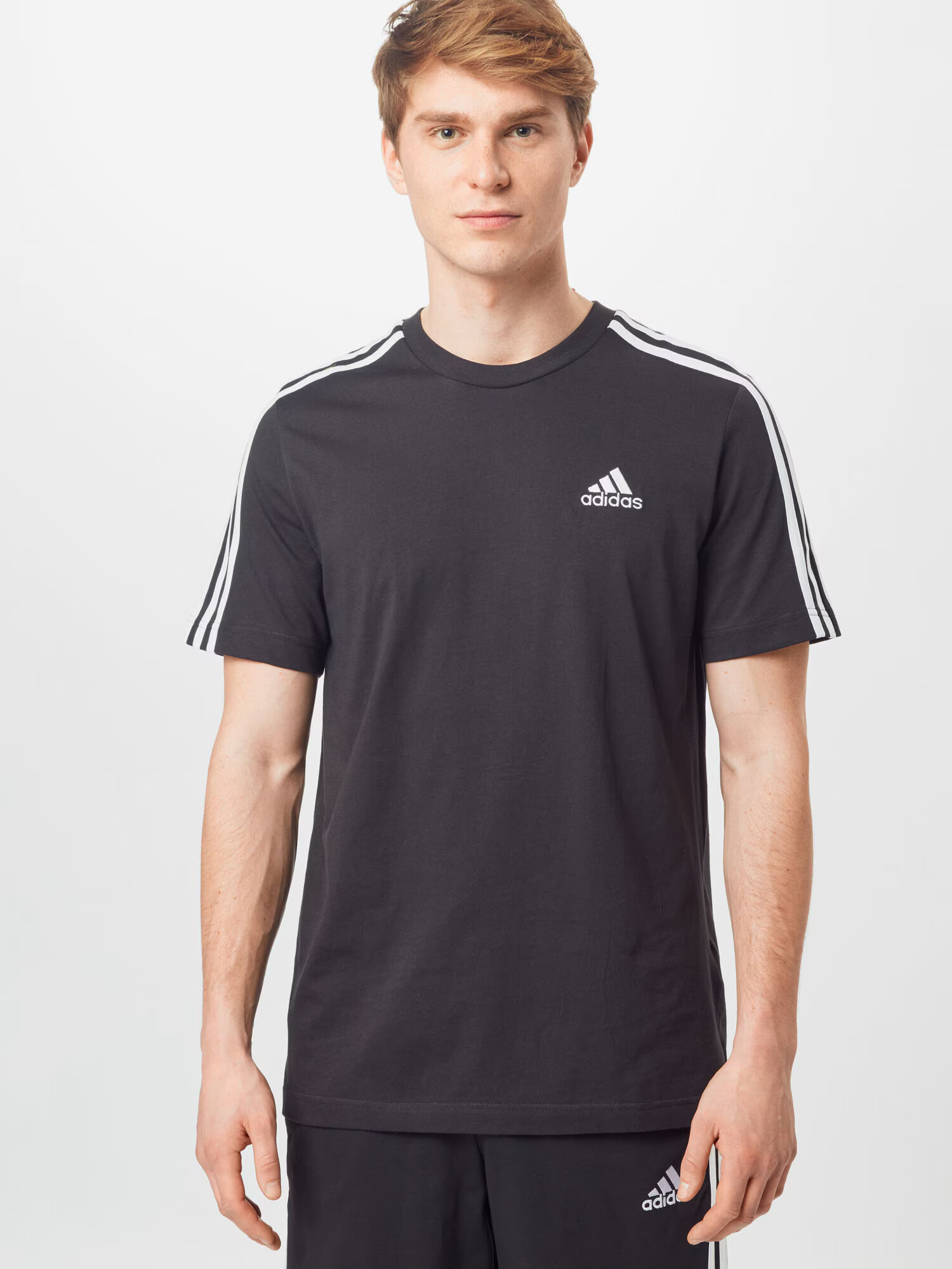 ADIDAS SPORTSWEAR Tricou funcțional negru / alb - Pled.ro