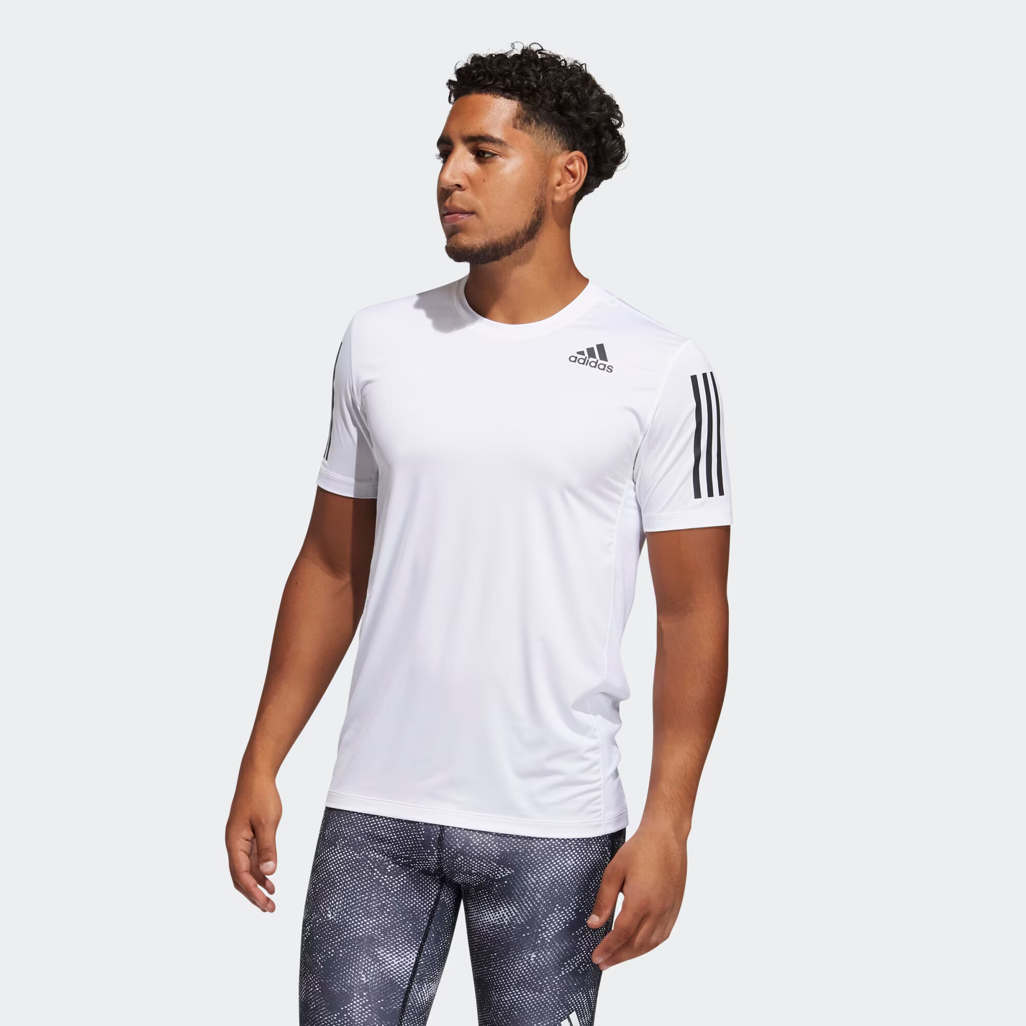 ADIDAS SPORTSWEAR Tricou funcțional negru / alb - Pled.ro