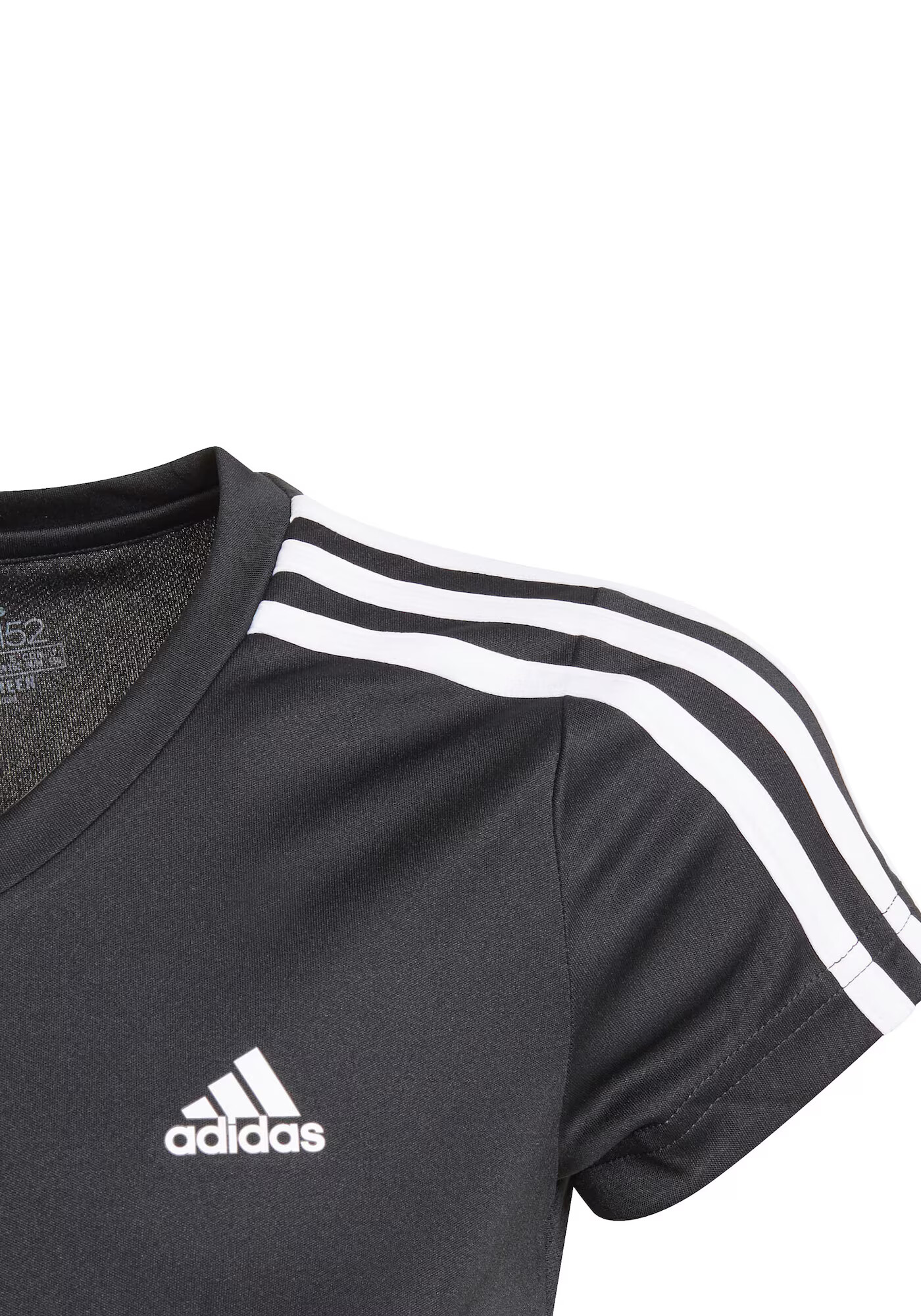 ADIDAS SPORTSWEAR Tricou funcțional '3-Stripes' negru / alb - Pled.ro