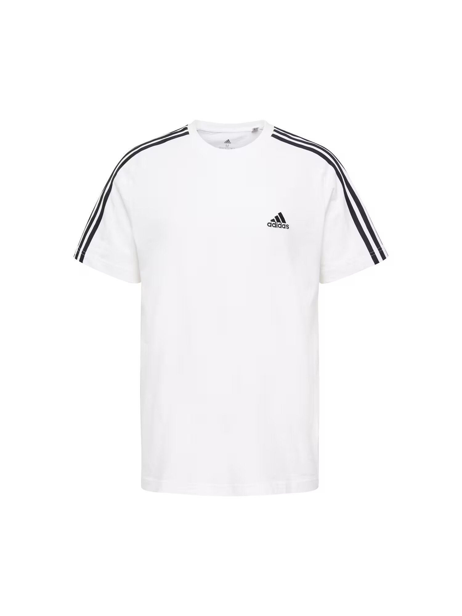 ADIDAS SPORTSWEAR Tricou funcțional 'Essentials 3-Stripes' negru / alb - Pled.ro