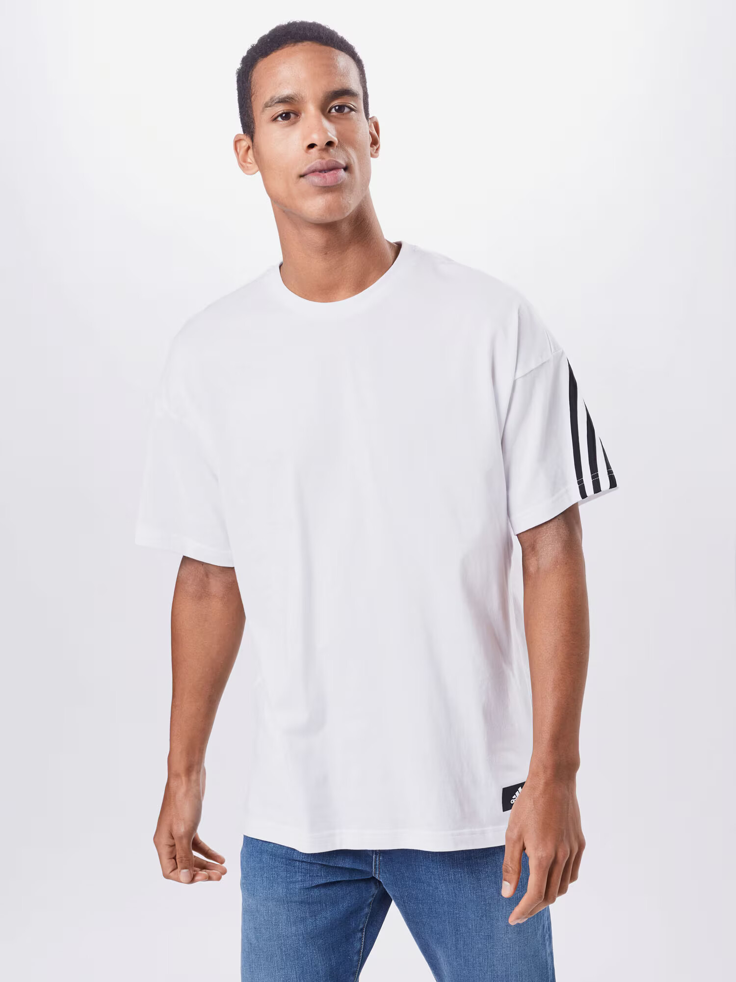 ADIDAS SPORTSWEAR Tricou funcțional negru / alb - Pled.ro