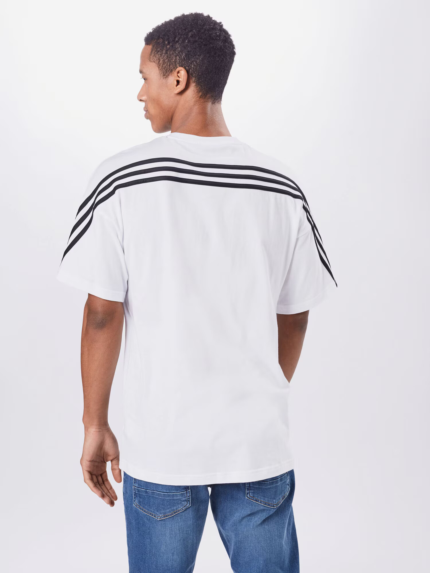 ADIDAS SPORTSWEAR Tricou funcțional negru / alb - Pled.ro