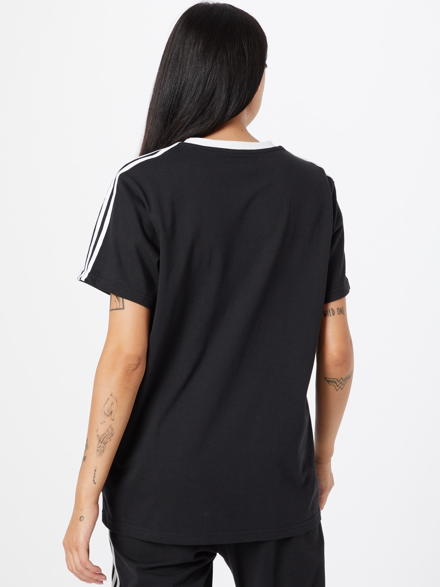 ADIDAS SPORTSWEAR Tricou funcțional negru / alb - Pled.ro