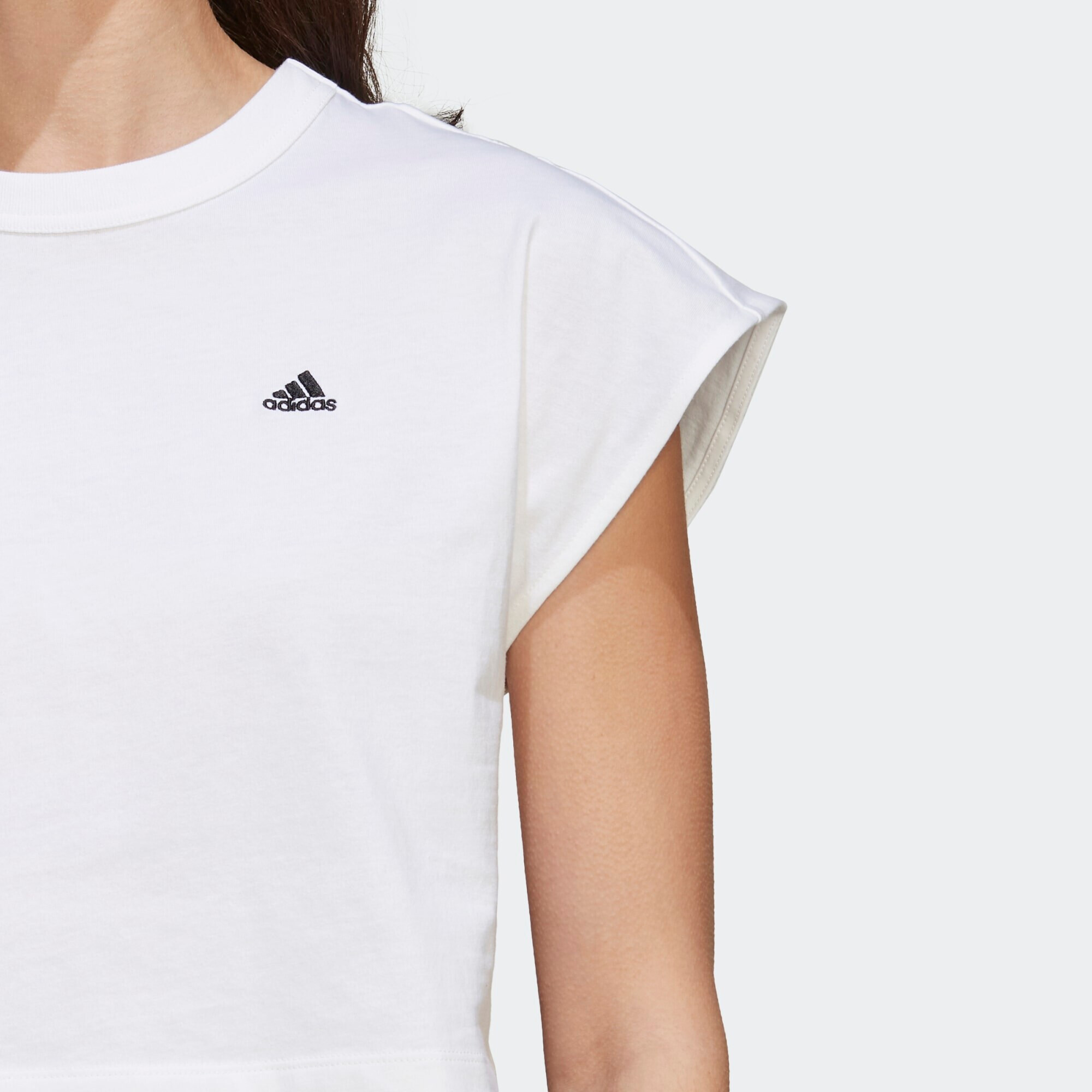 ADIDAS SPORTSWEAR Tricou funcțional negru / alb - Pled.ro