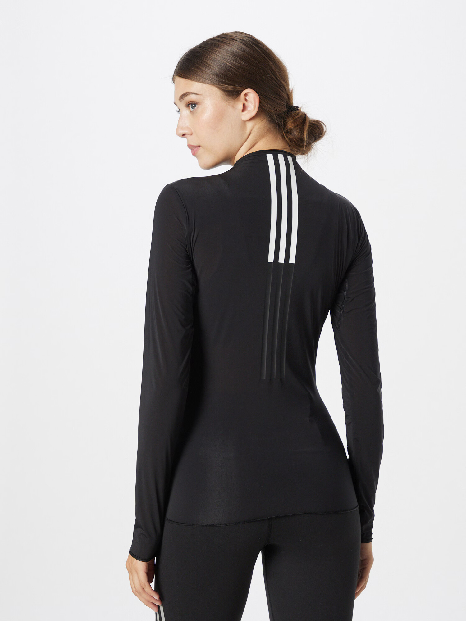 ADIDAS SPORTSWEAR Tricou funcțional negru / alb - Pled.ro