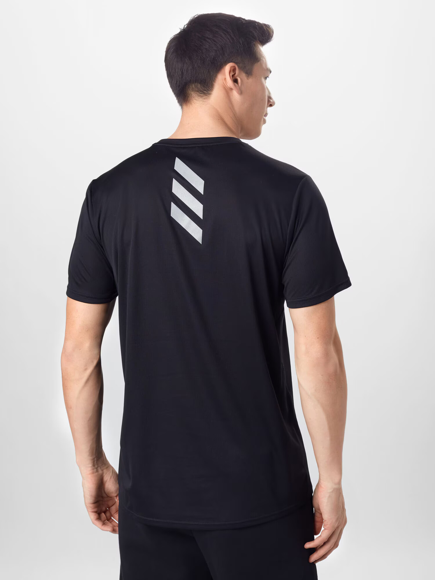 ADIDAS SPORTSWEAR Tricou funcțional negru / alb - Pled.ro