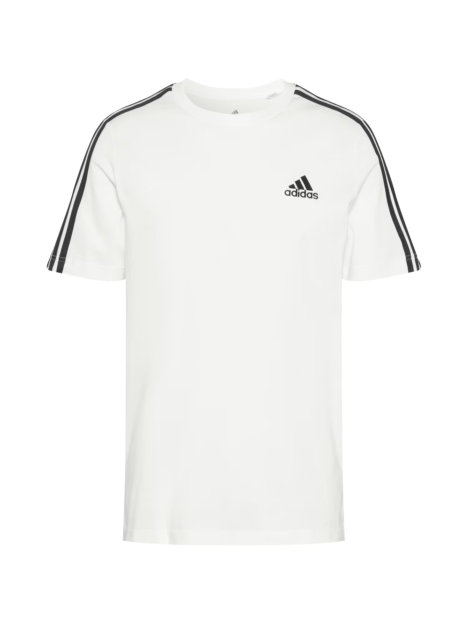 ADIDAS SPORTSWEAR Tricou funcțional 'Essentials 3-Stripes' negru / alb - Pled.ro